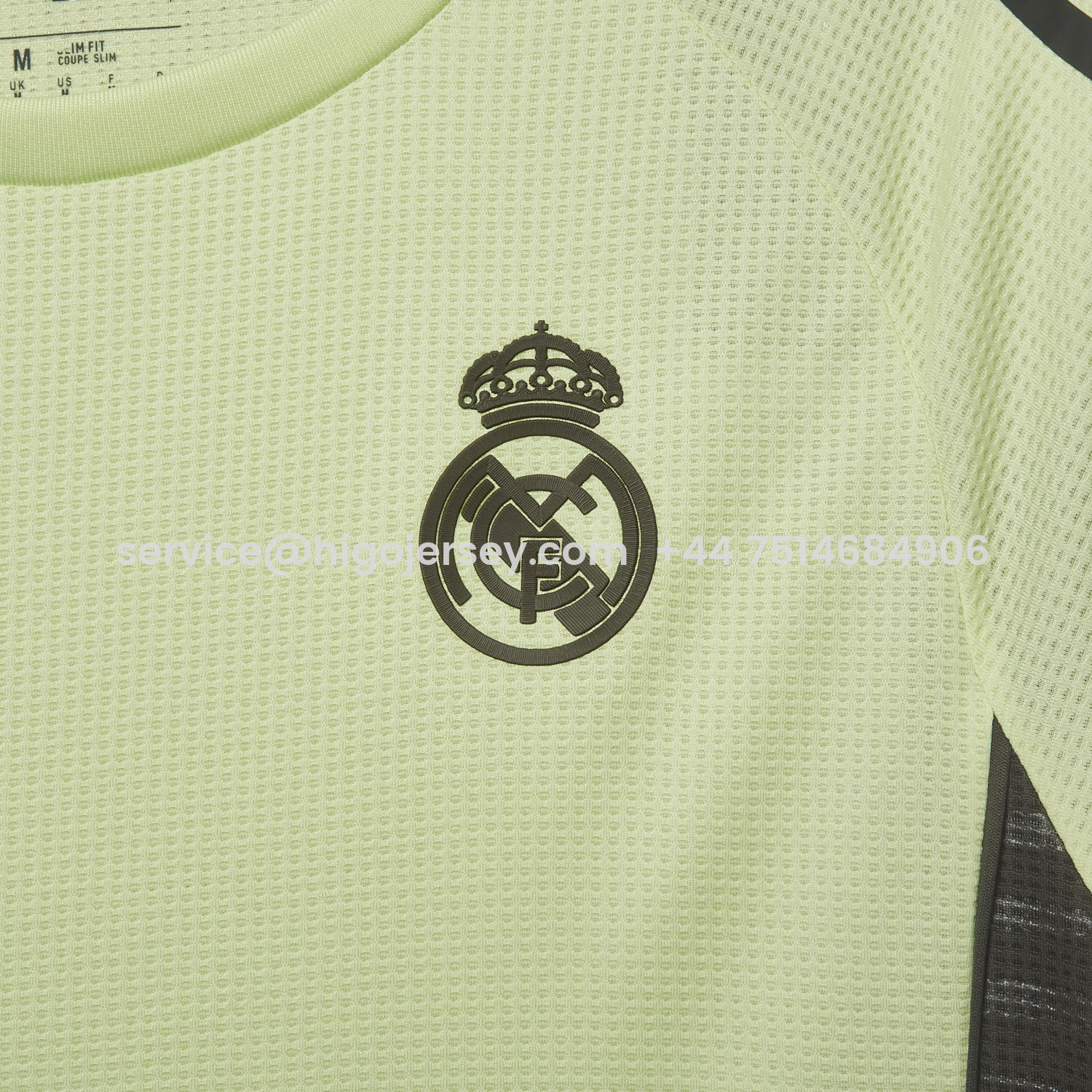 Higojerseys-Real Madrid 25-26 Light Green Training Jersey - Player Version