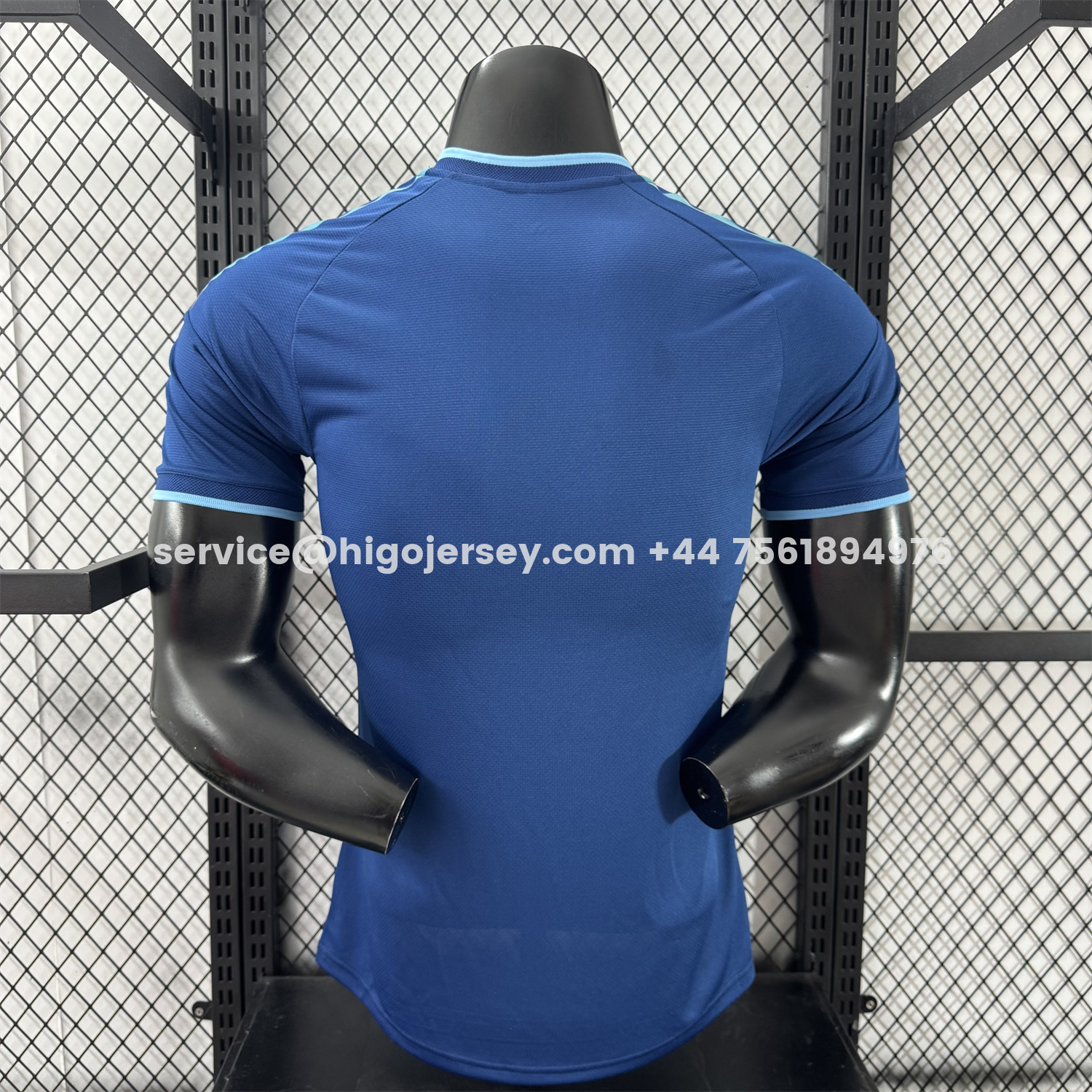 Higojerseys-Argentina 2026 Blue Shoulder Stripes Special Jersey - Player Version