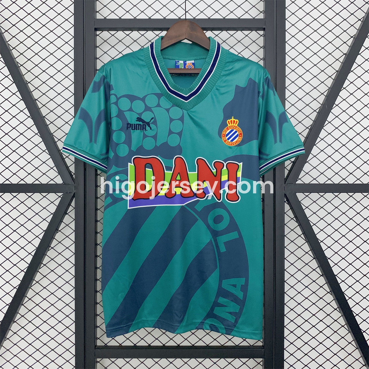 Higojerseys-Retro RCD Espanyol 1996-97 Away Jersey