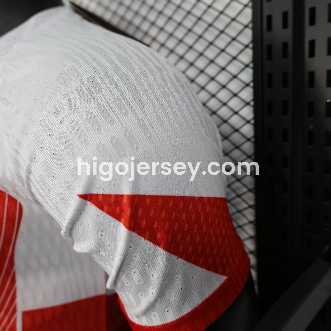 Higojerseys-Barcelona 25-26 Red & White Big LOGO Special Jersey - Player Version