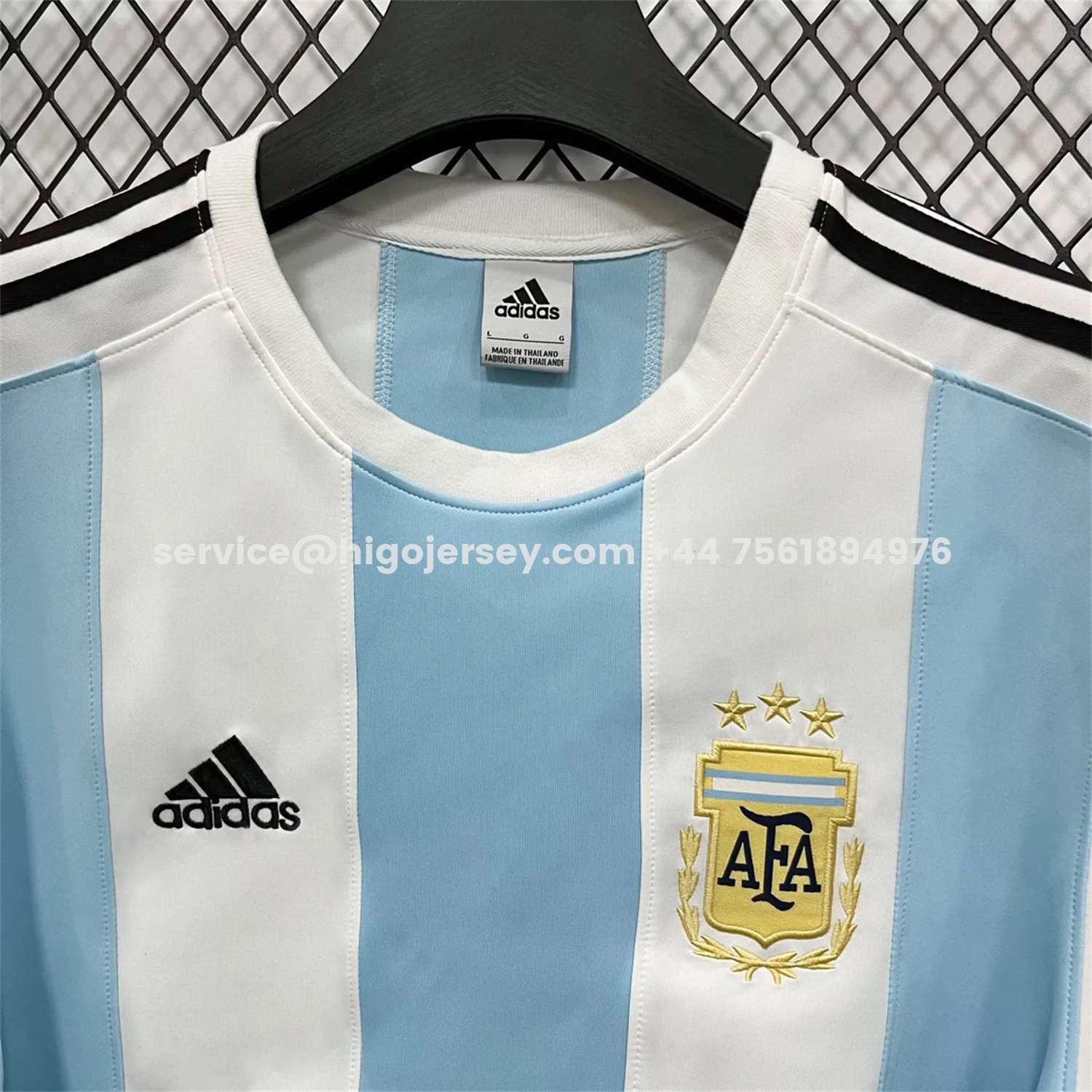 Higojerseys-Argentina 25-26 Home Unisex Pullover Hoodie