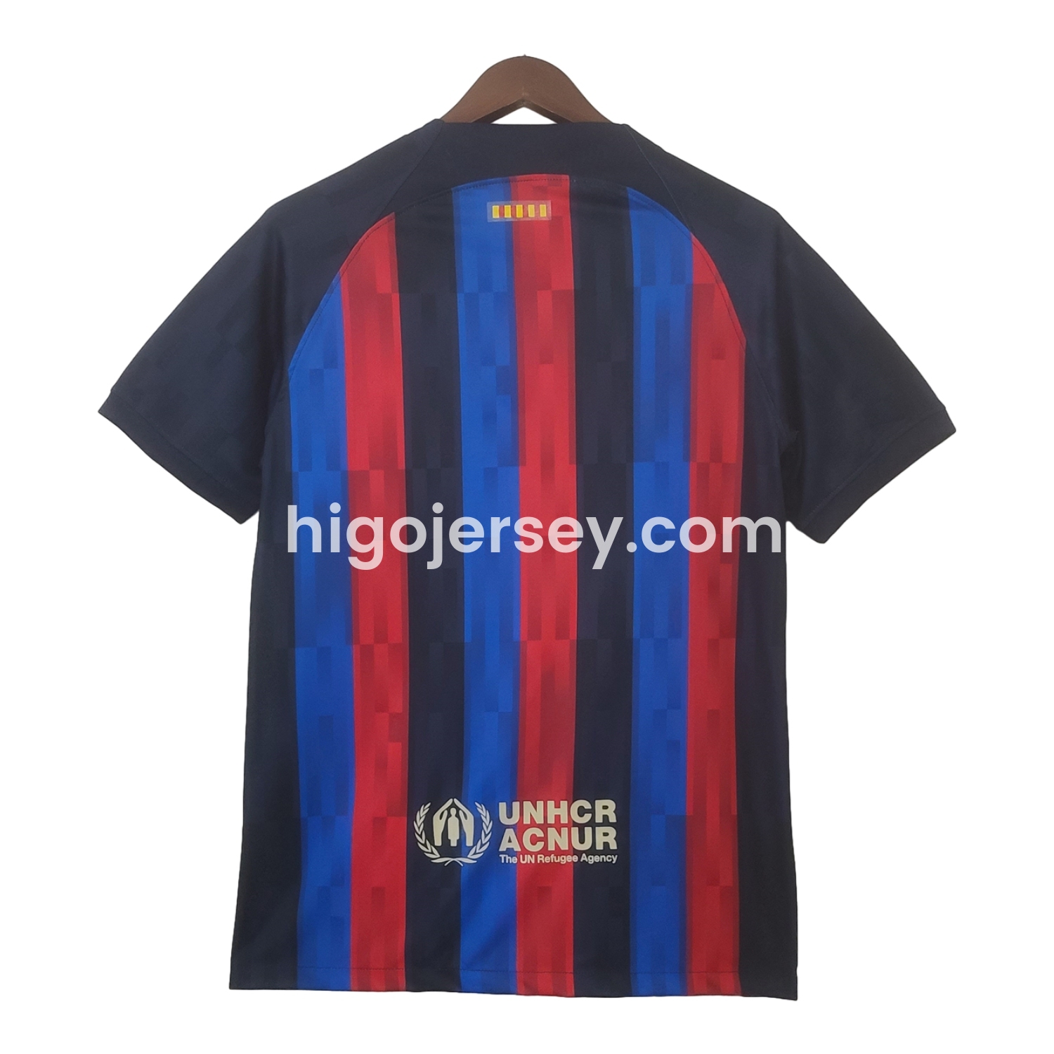 Higojerseys-Retro Barcelona 22-23 Owl Sponsor Home Jersey