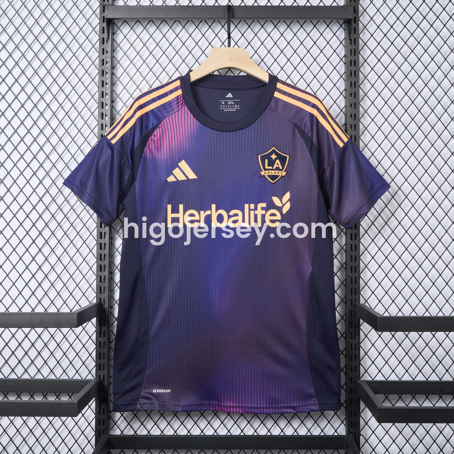 Higojerseys-LA Galaxy 2025 Away Jersey - Fans Version