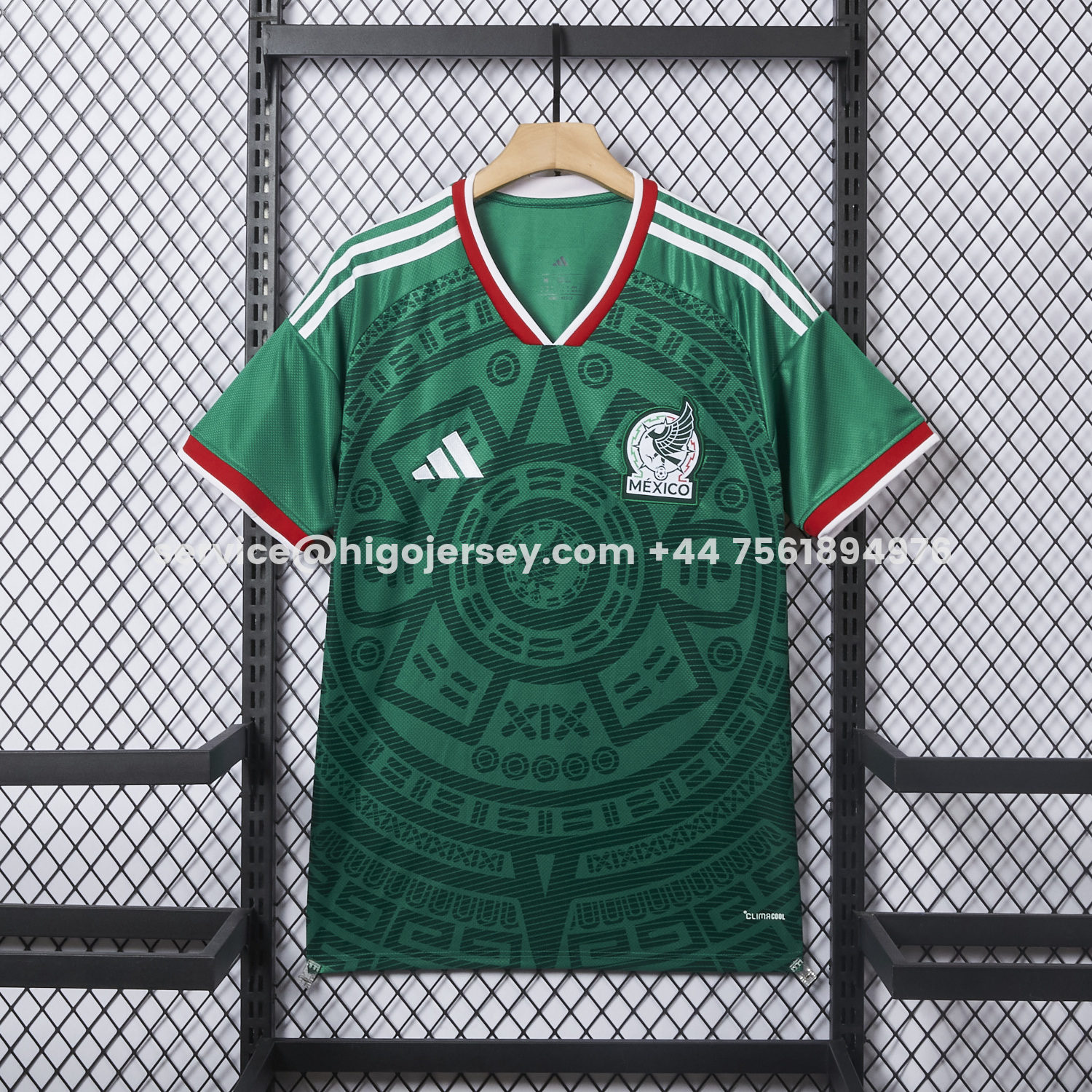 Higojerseys-Mexico 2026 Home Jersey - Fans Version