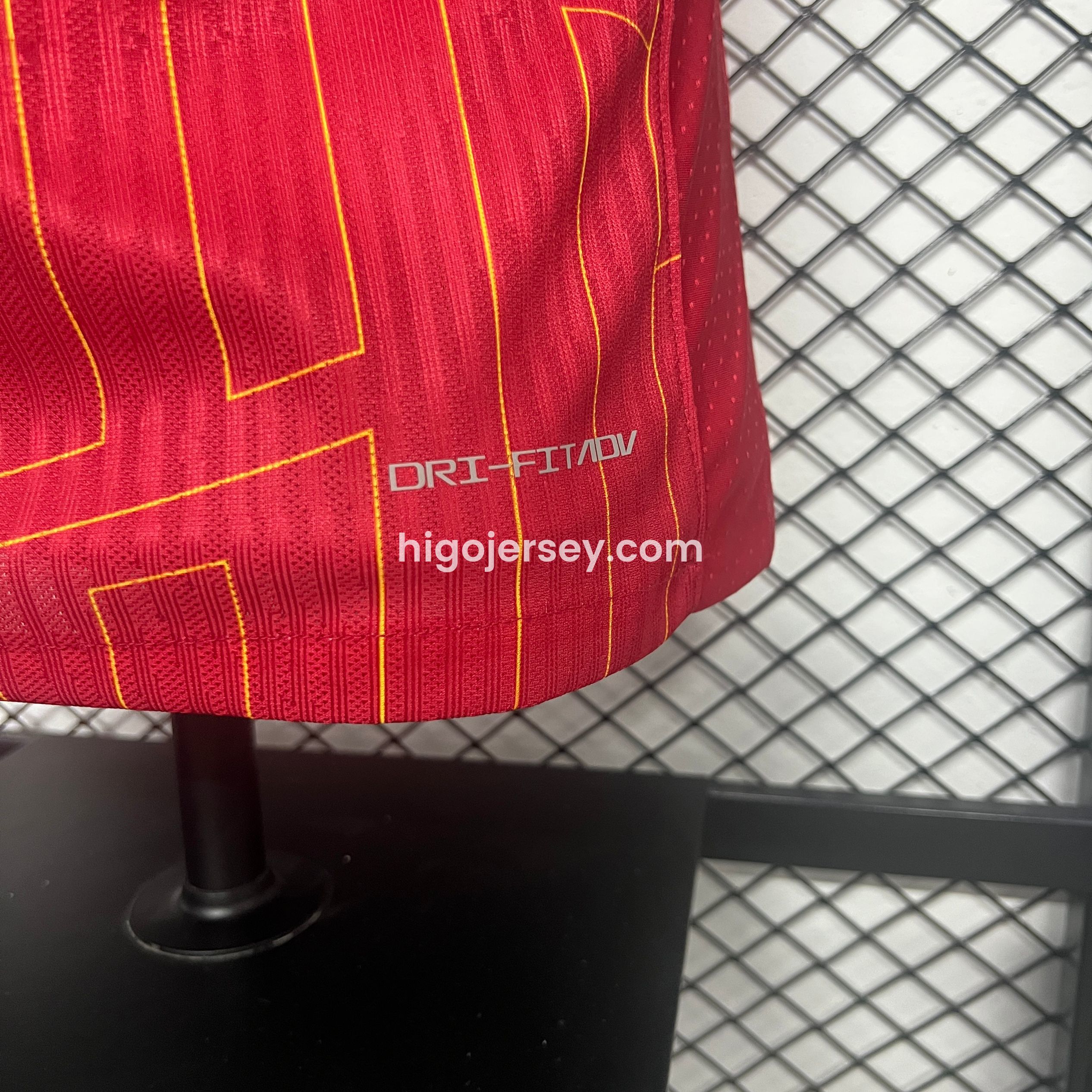 Higojerseys-Liver.pool 24-25 Home Jersey with Golden Champions Patch - Player Version