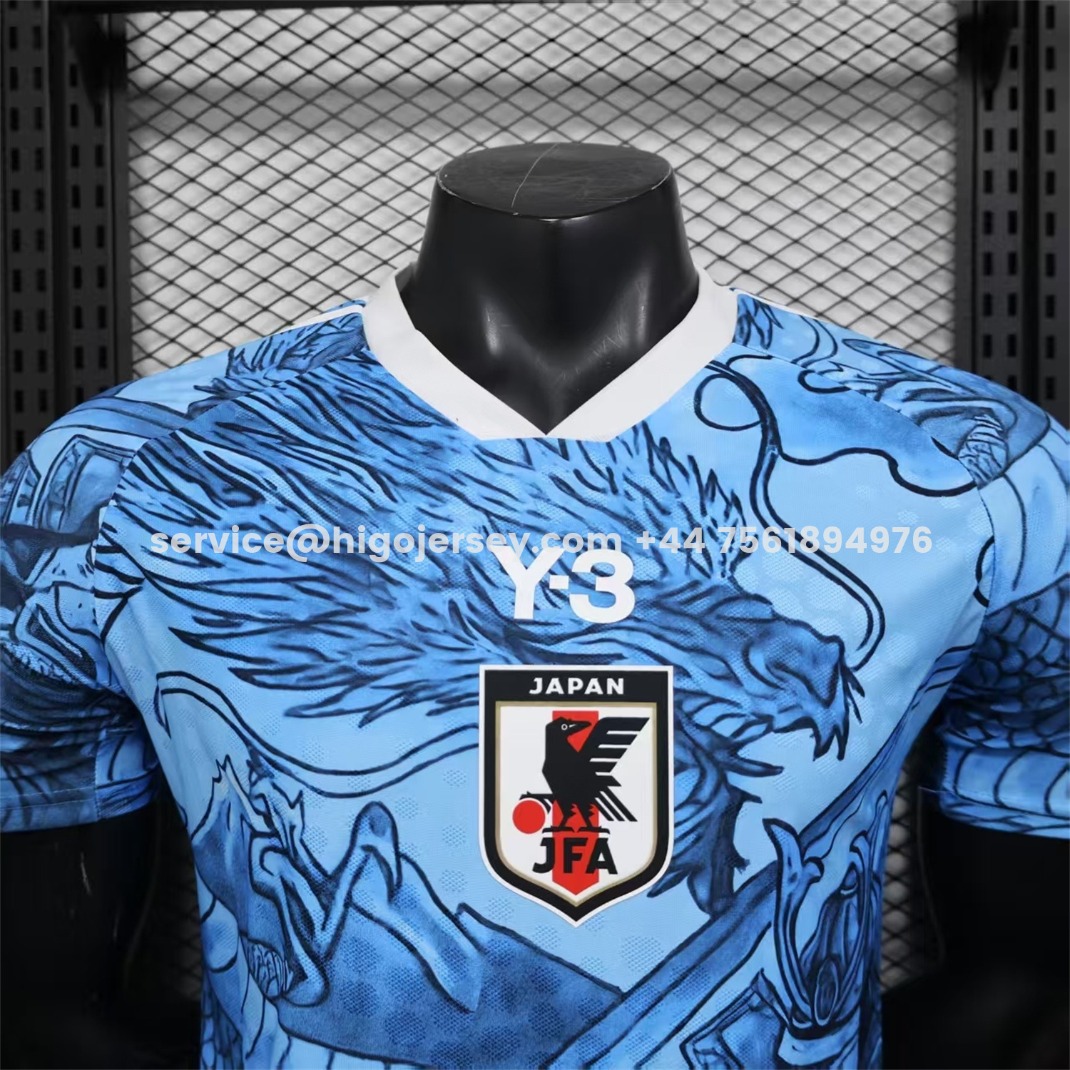 Higojerseys-Japan 25-26 Y3 Samurai And Dragon Special Jersey - Player Version