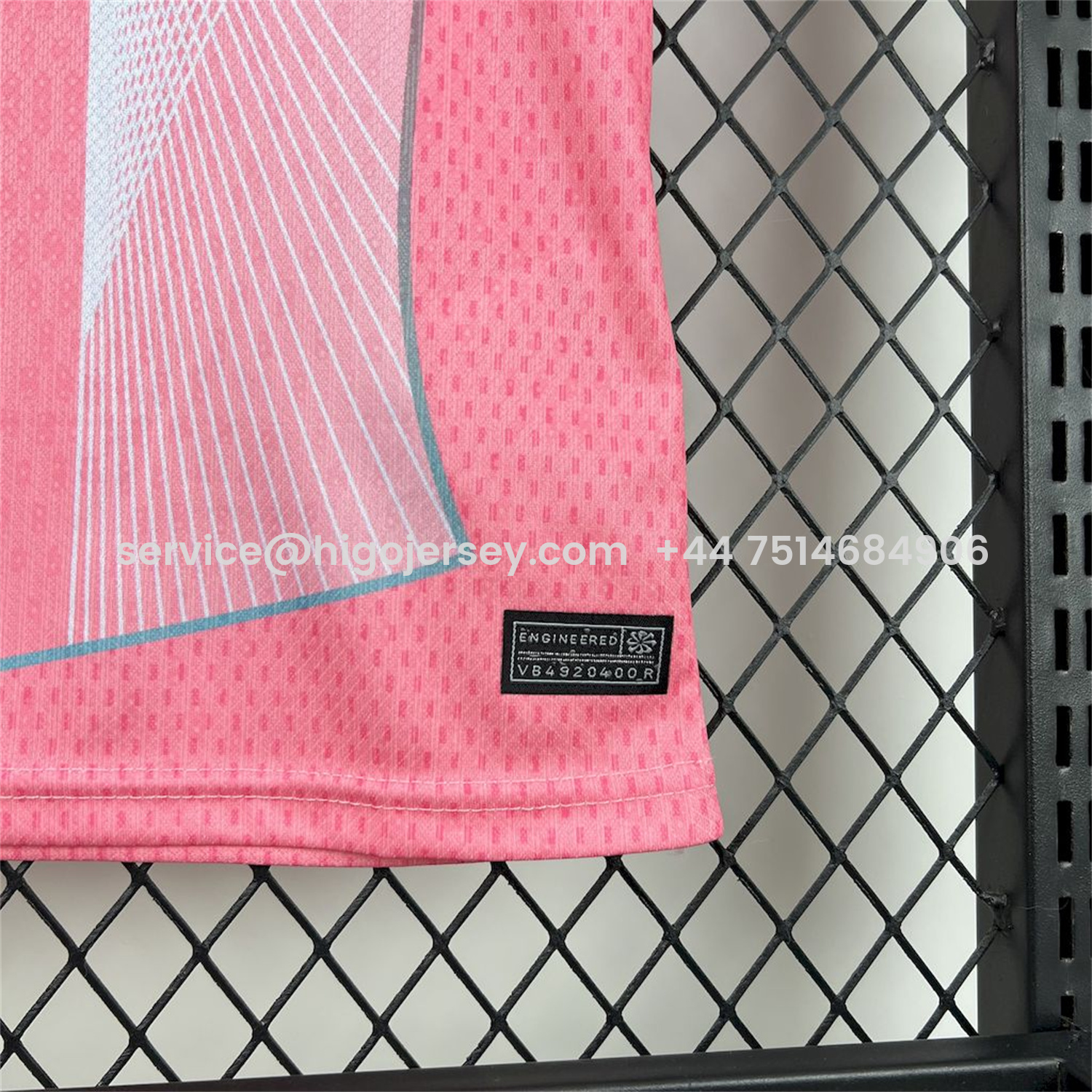 Higojerseys-Barcelona 25-26 T90 White Lines Pink Gradient Special Kids Kit