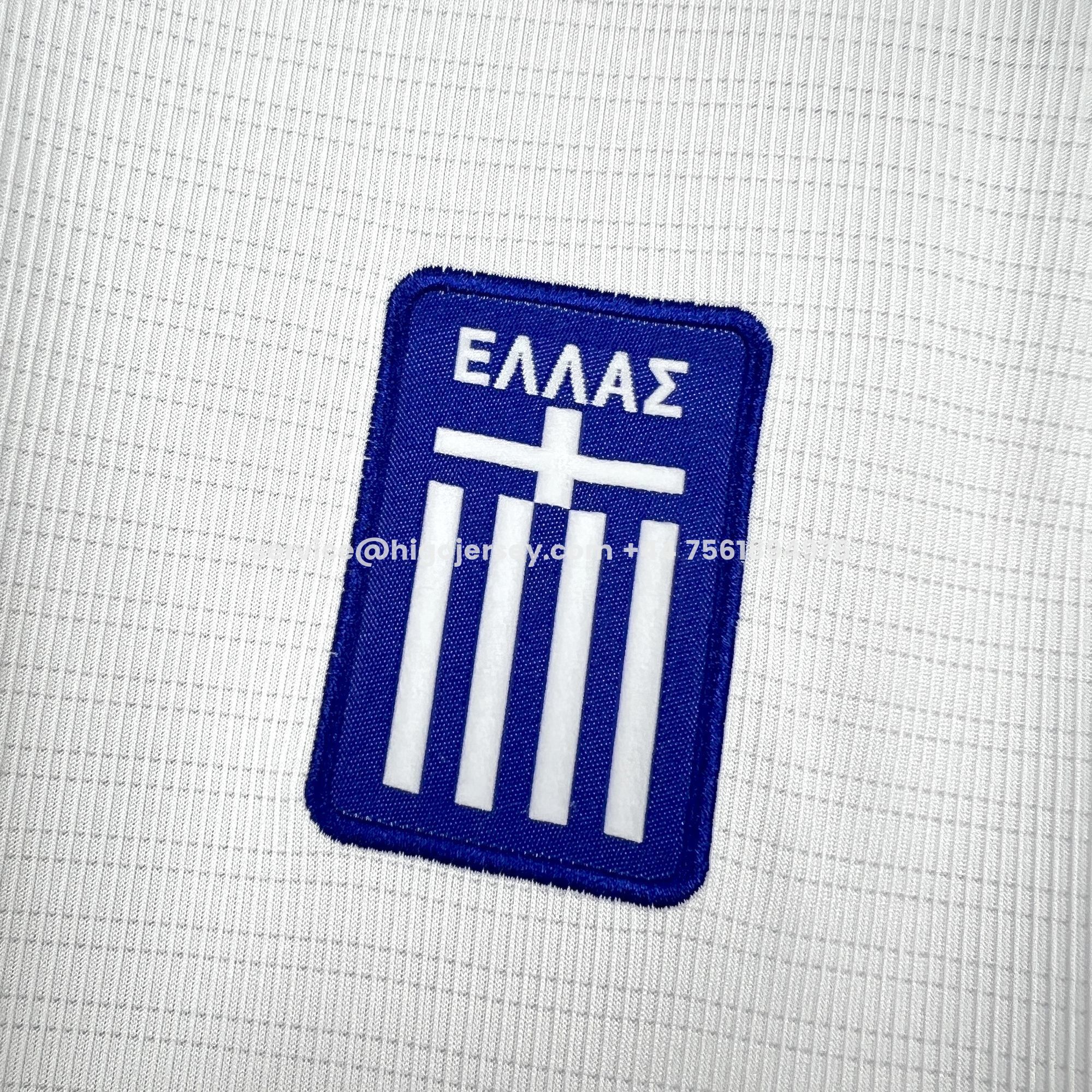 Higojerseys-Greece 2026 Home Jersey - Fans Version