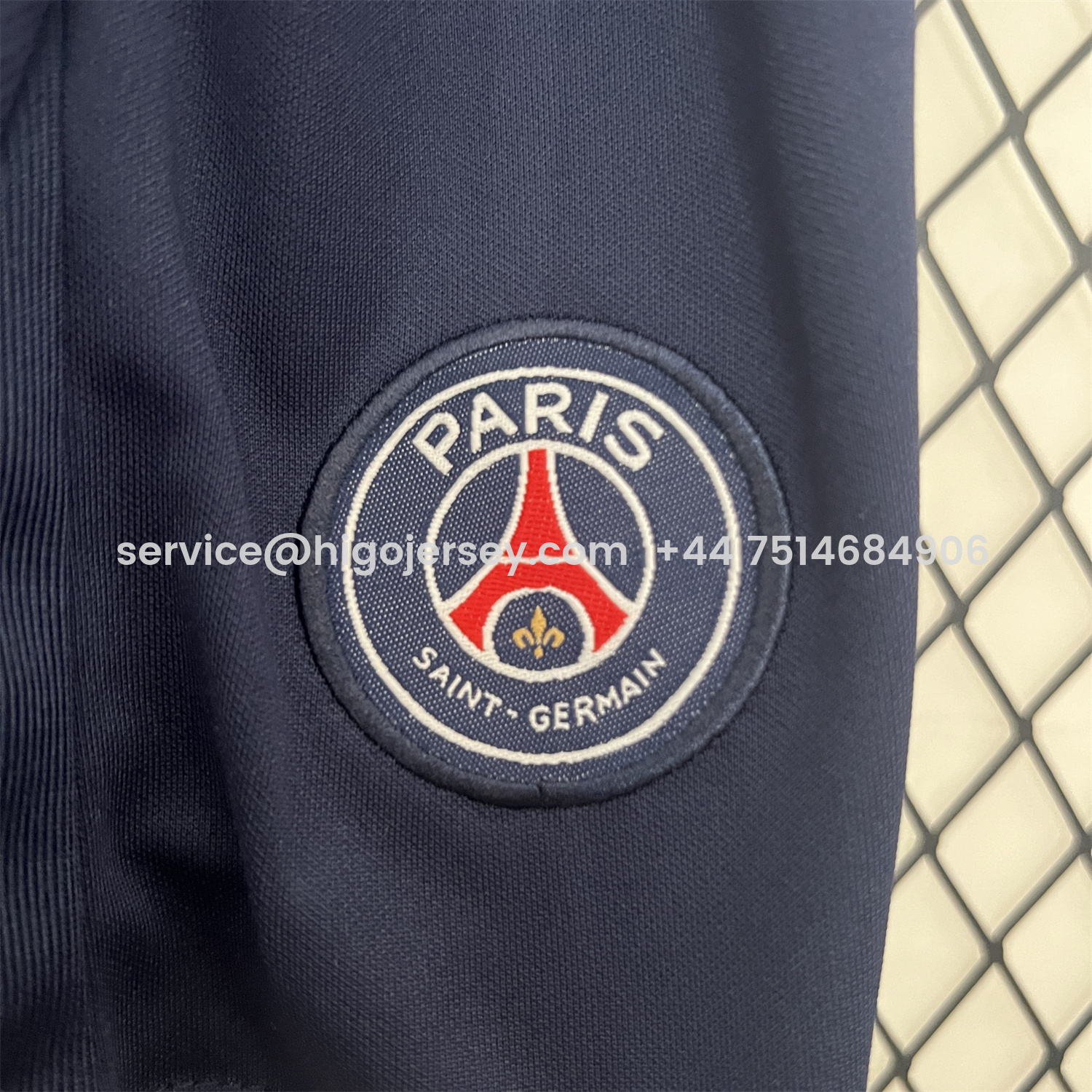 Higojerseys-Paris Saint-Germain PSG 24-25 Champions League Final Home Kids Kit