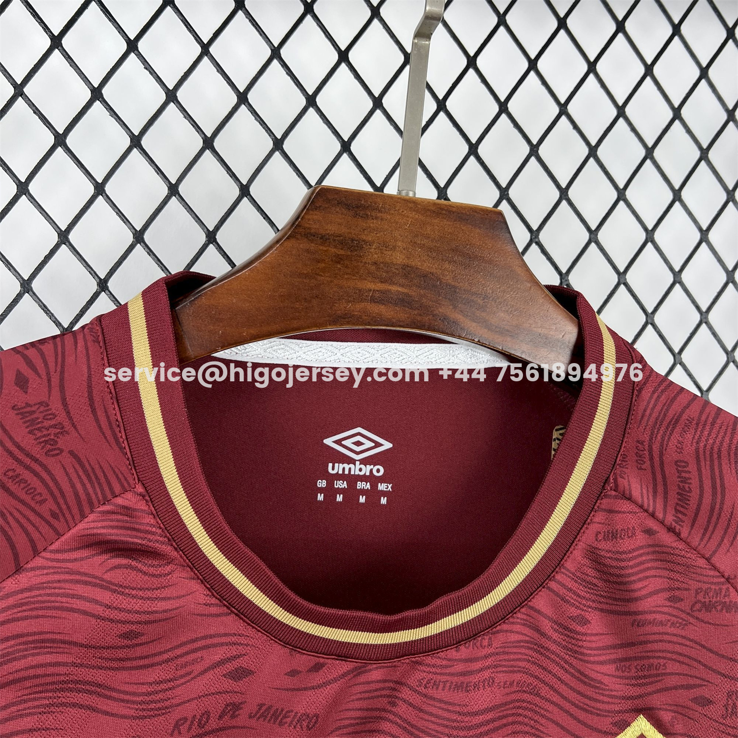 Higojerseys-Fluminense 25-26 Third Red Jersey - Fans Version