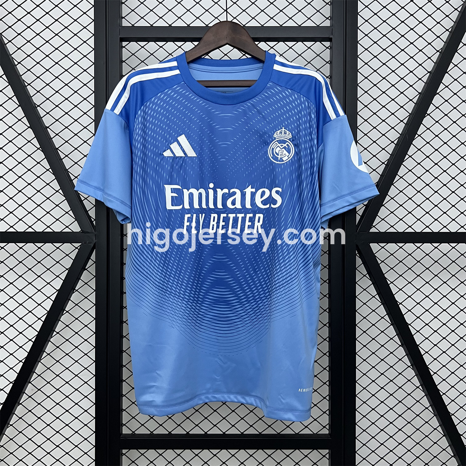 Higojerseys-Real Madrid 25-26 Blue Goalkeeper Jersey - Fans Version