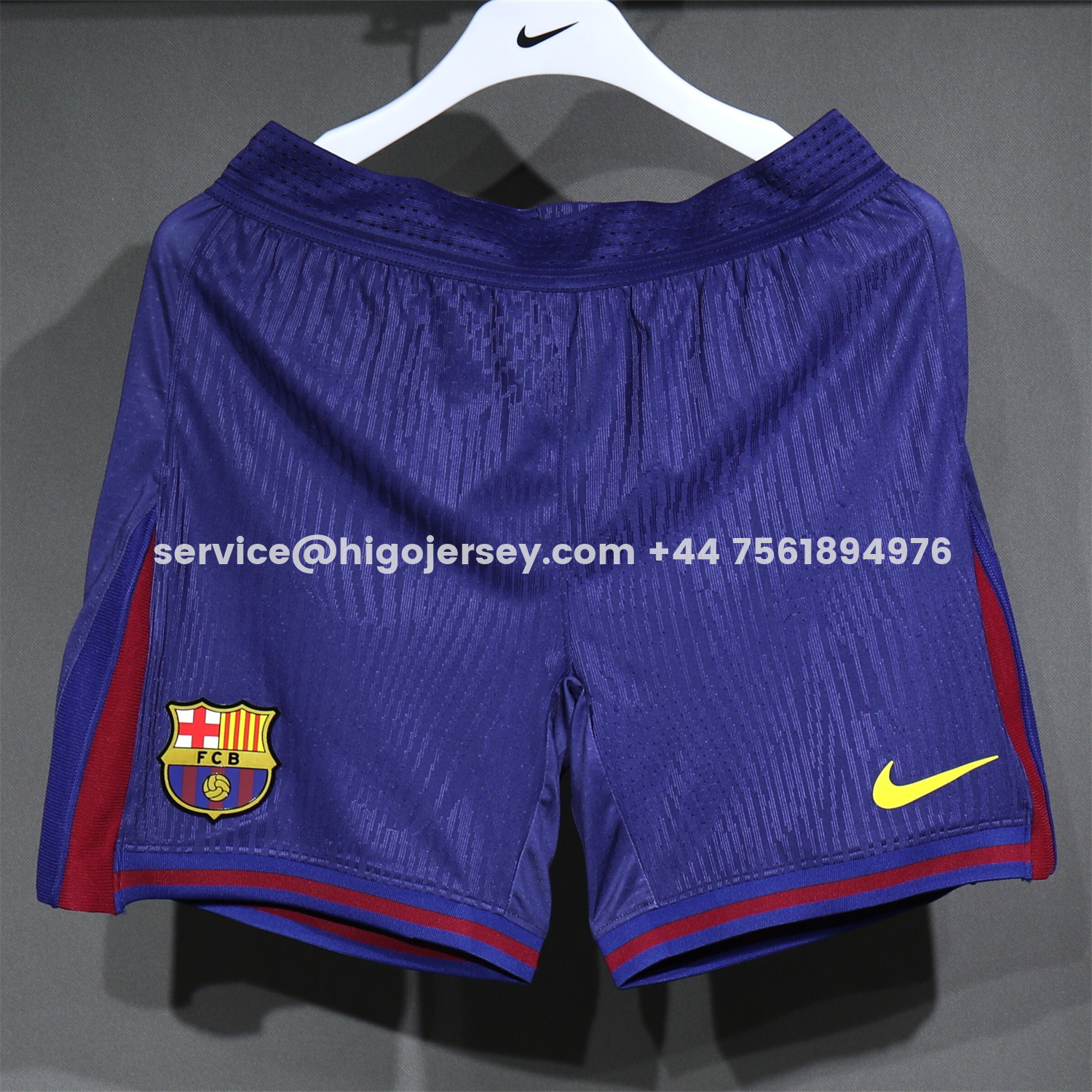 Higojerseys-Barcelona 25-26 Home Blue Shorts - Player Version