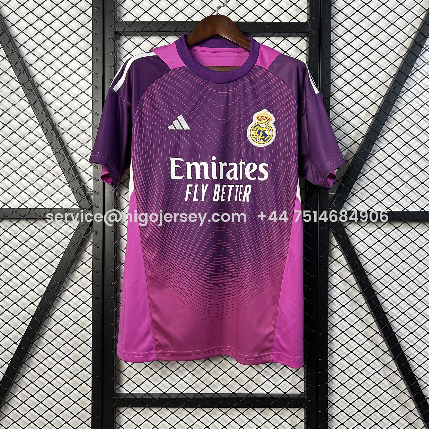 Higojerseys-Real Madrid 25-26 Purple Goalkeeper Jersey - Fans Version