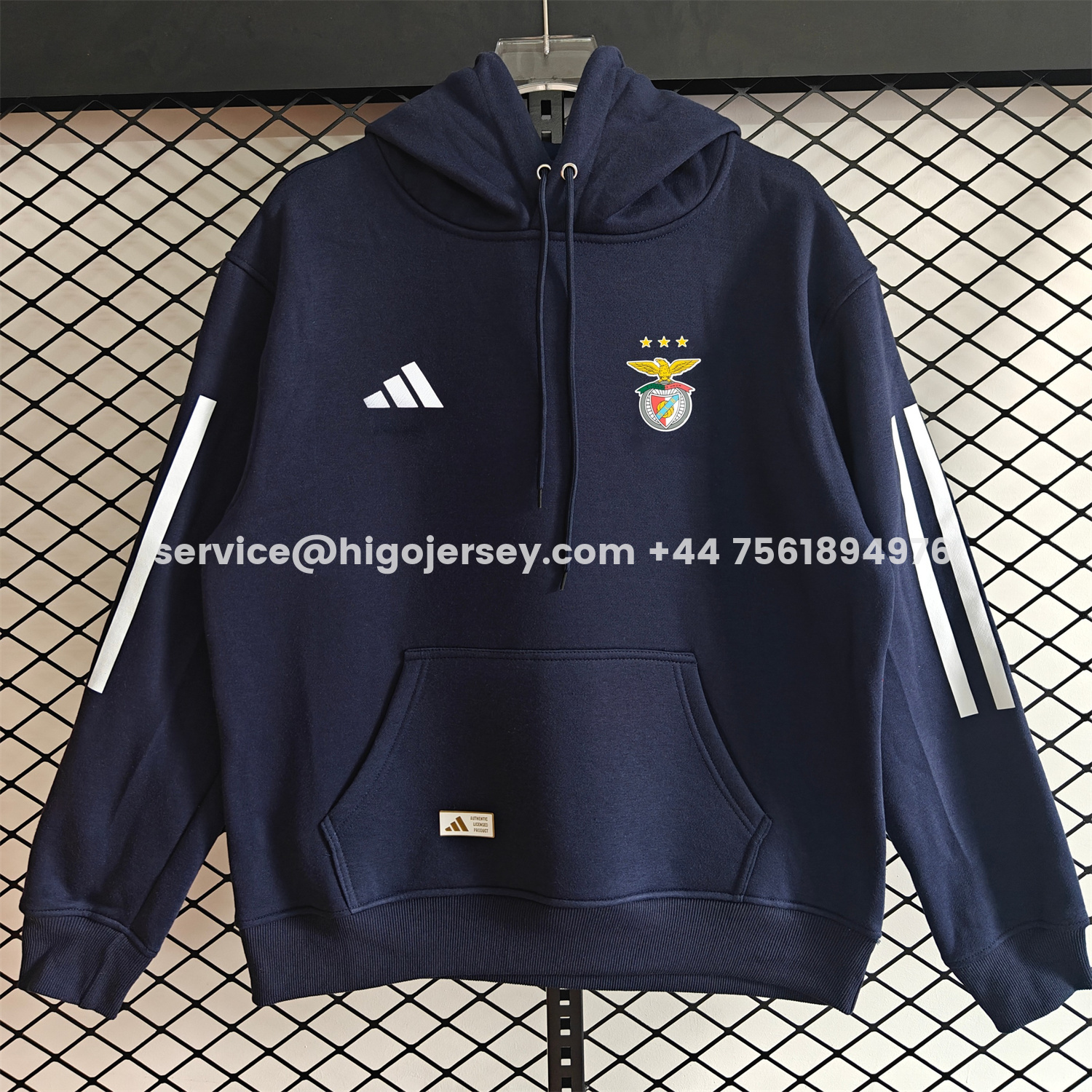 Higojerseys-Benfica 25-26 Home Unisex Pullover Hoodie