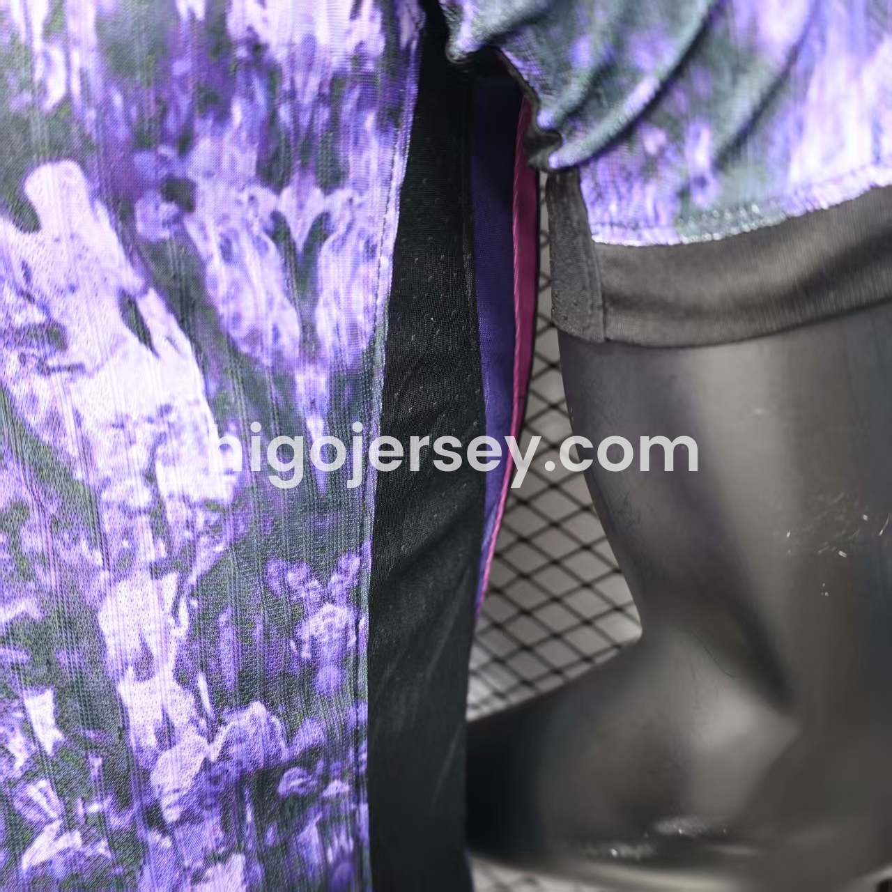 Higojerseys-Barcelona 25-26 Purple Rock Pattern Jersey - Player Version