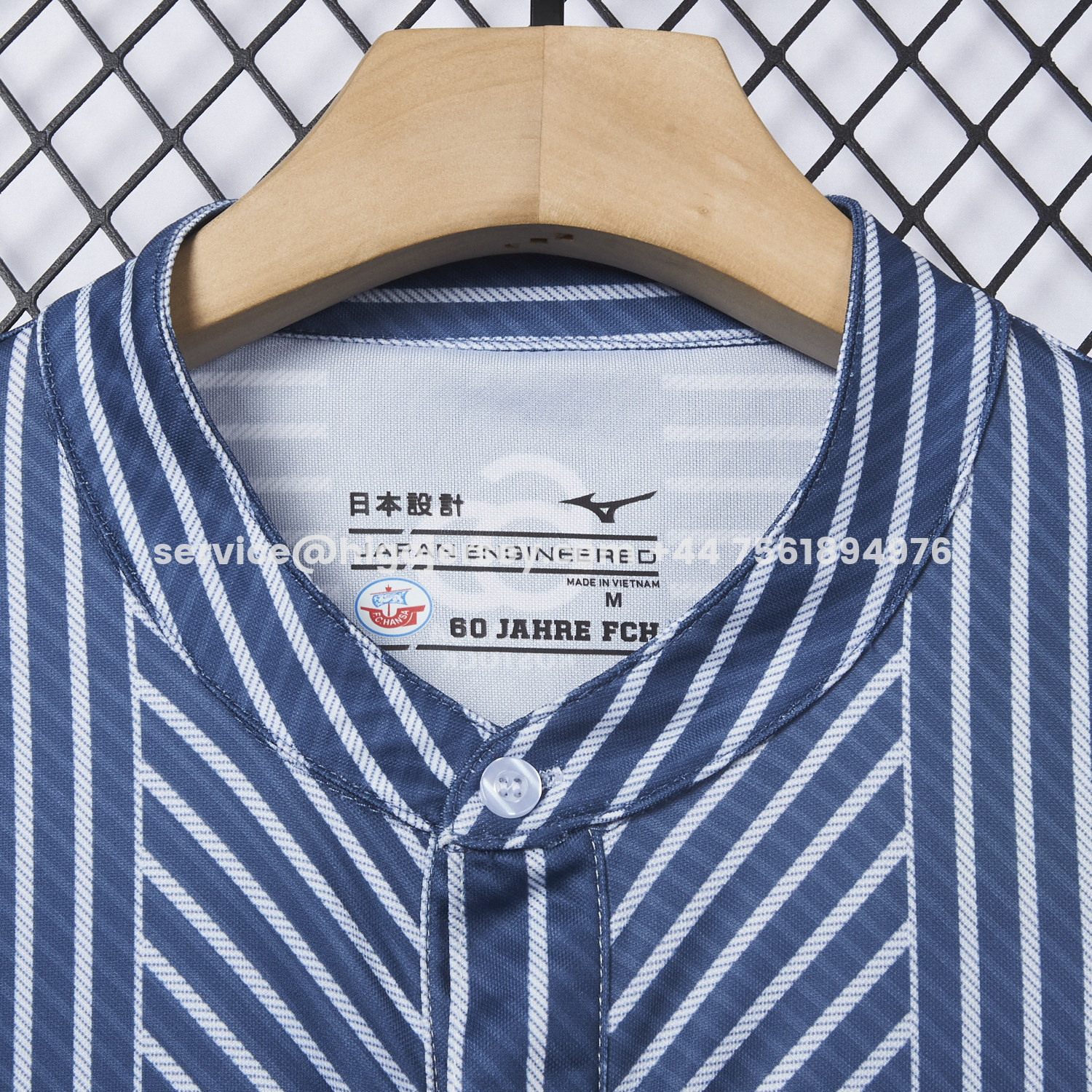 Higojerseys-Hansa Rostock 25-26 60-Year Anniversary Fisherman Jersey - Fans Version