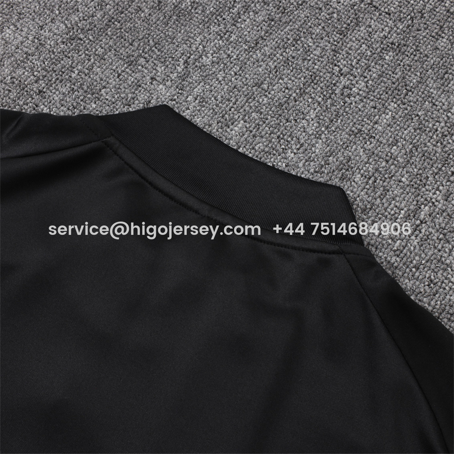 Higojerseys-Bayern Munich 25-26 Long Sleeves Training Set - Black Top & Pants with Orange Badge