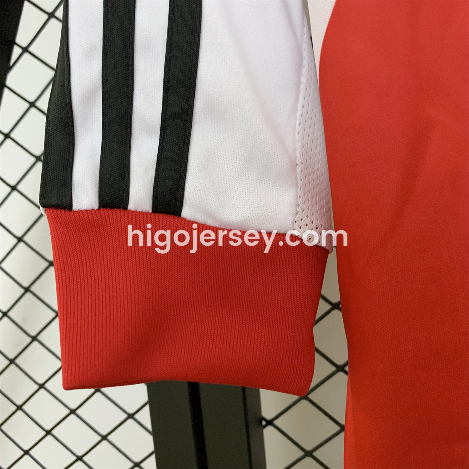 Higojerseys-Retro River Plate 2013-14 Home Long Sleeves Jersey
