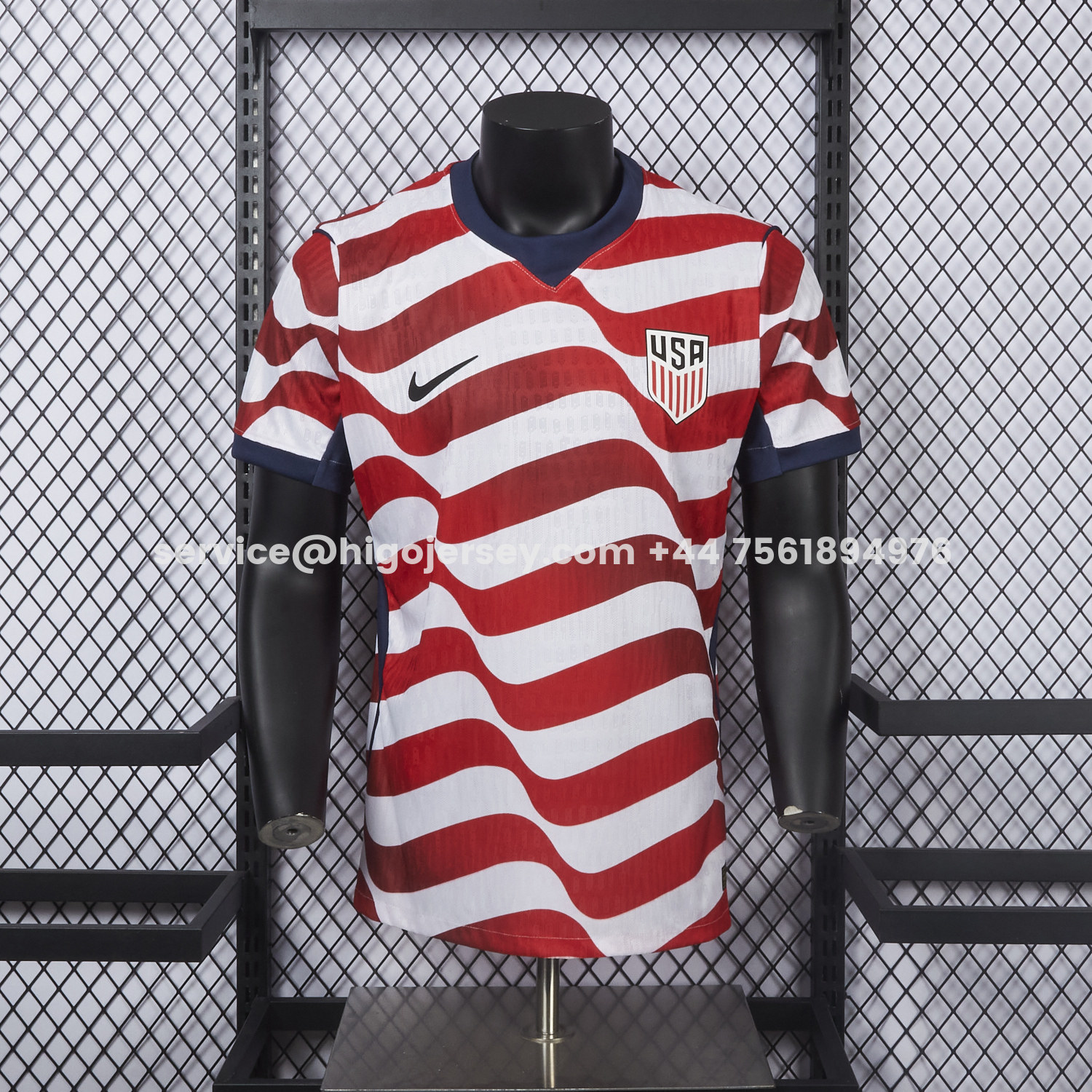 Higojerseys-United States USA 2026 Home Jersey - Player Version