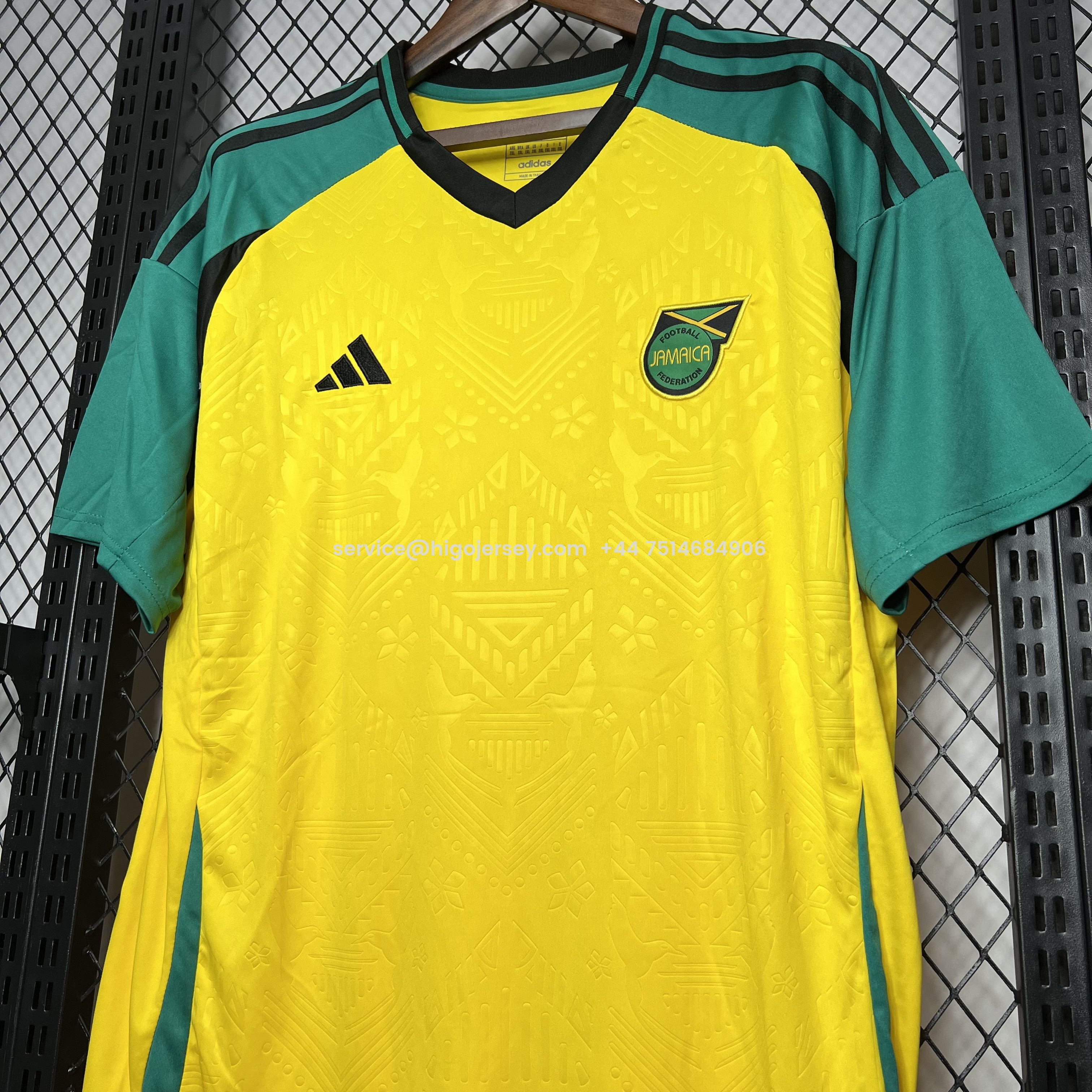 Higojerseys-Jamaica 24-25 Home Stadium Jersey - Fans Version