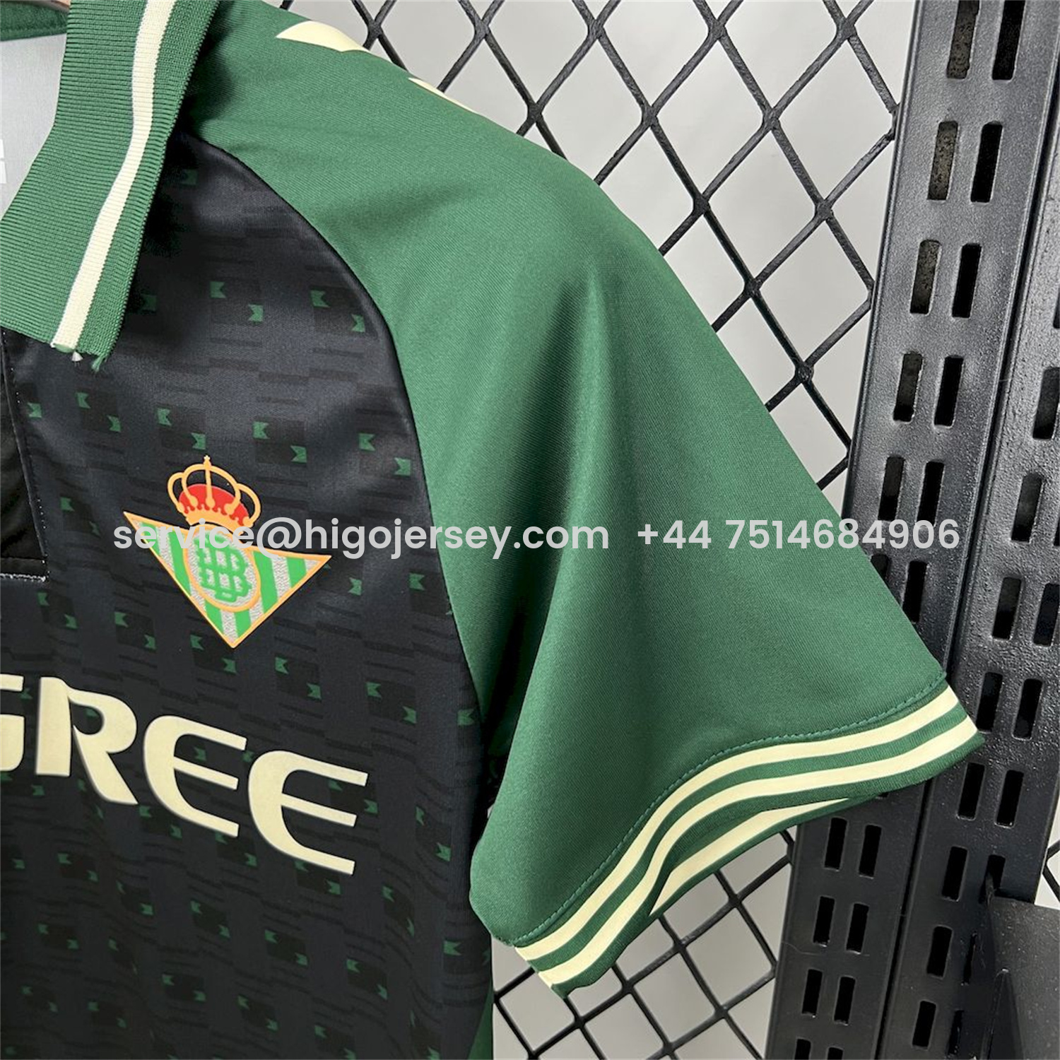 Higojerseys-Real Betis 25-26 Grey Green Concept Kids Kit