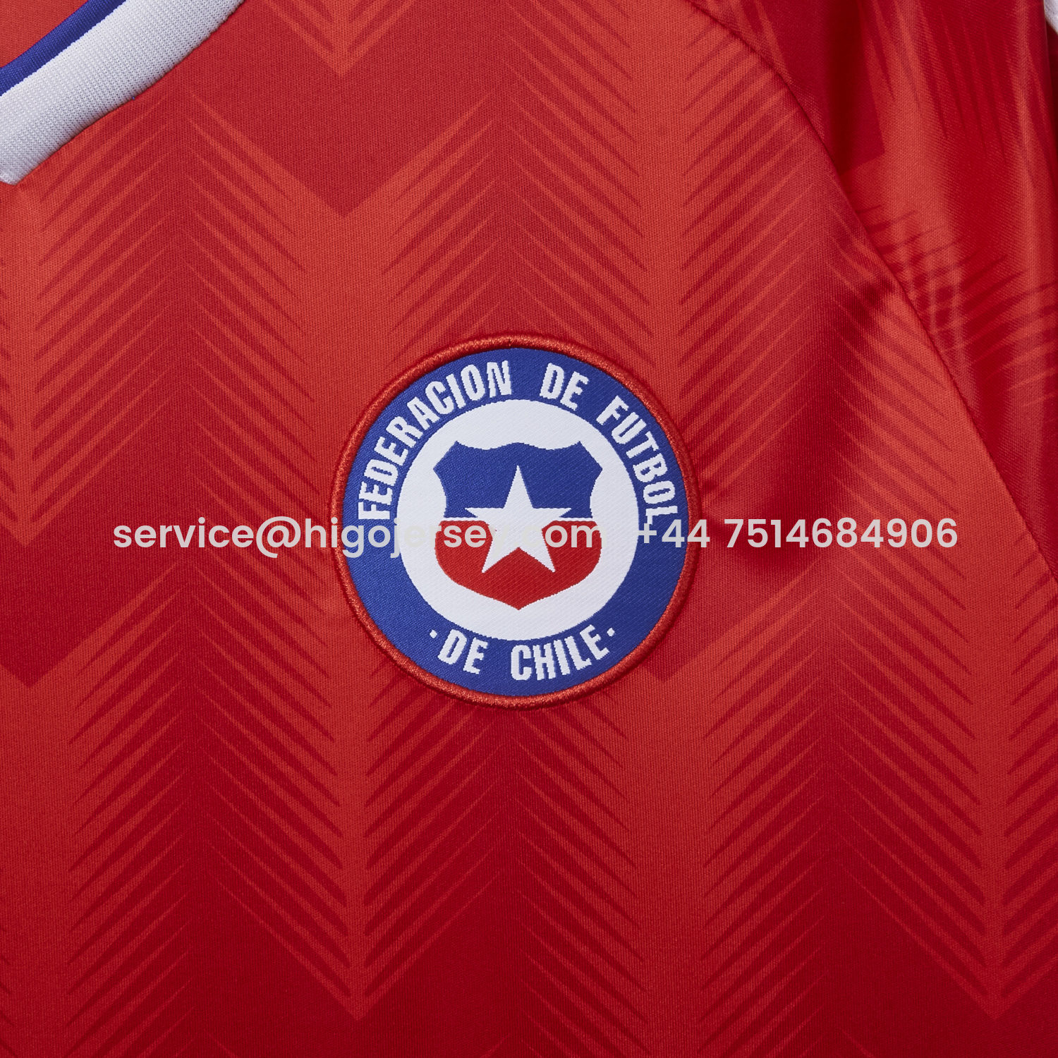 Higojerseys-Chile 2026 Home Jersey - Fans Version