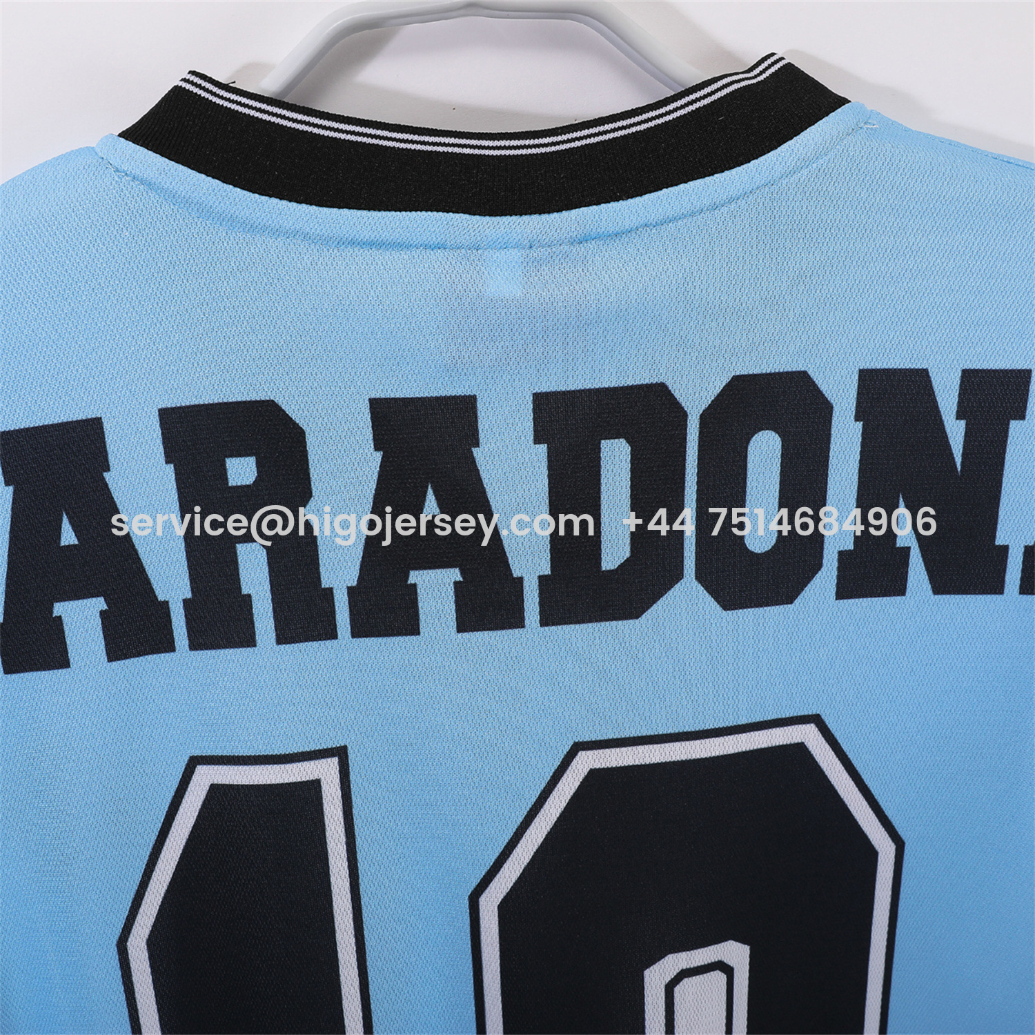Higojerseys-Retro Argentina 2001 Home Maradona Commemorative Jersey