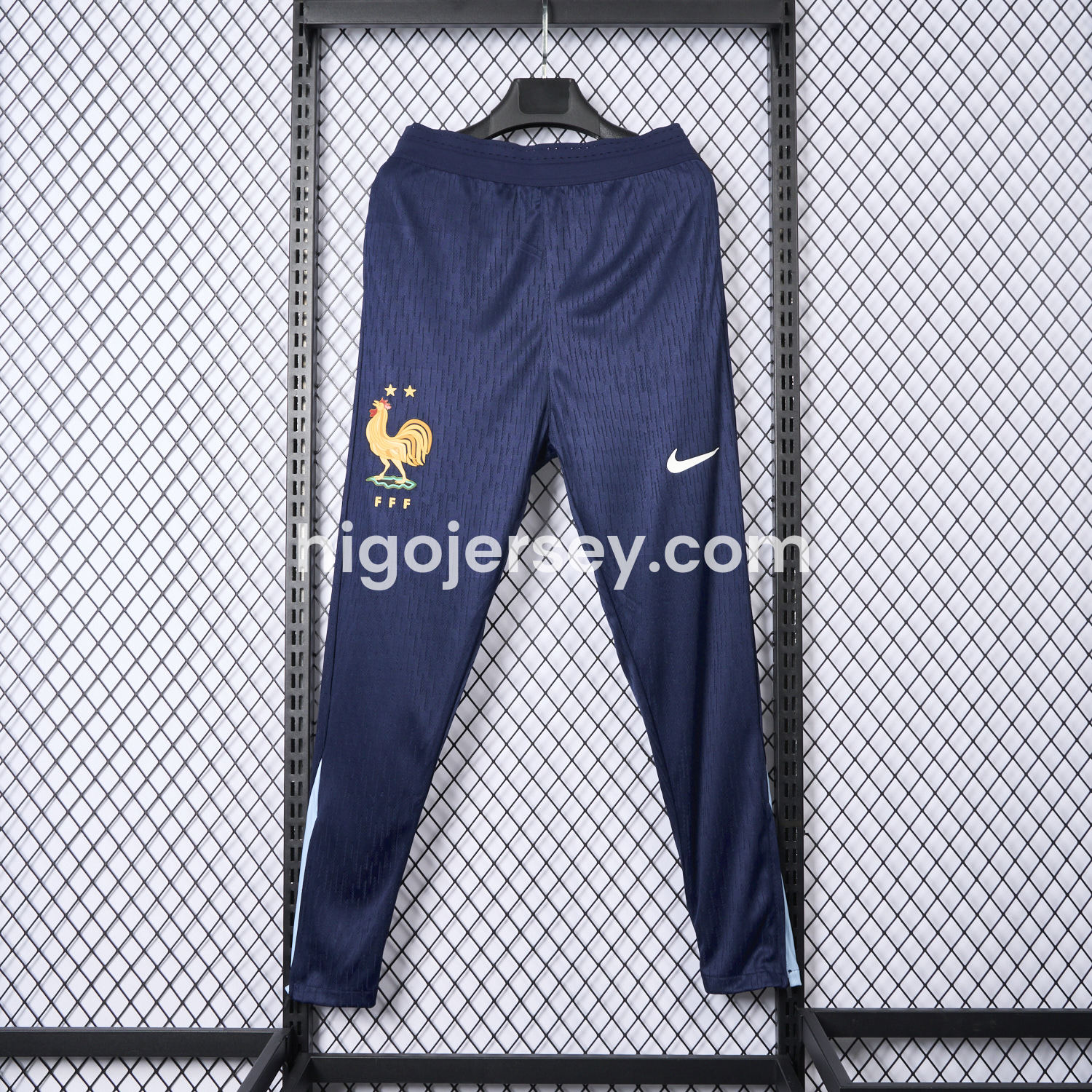 Higojerseys-France 24-25 Deep Blue Training Pants - Player Version