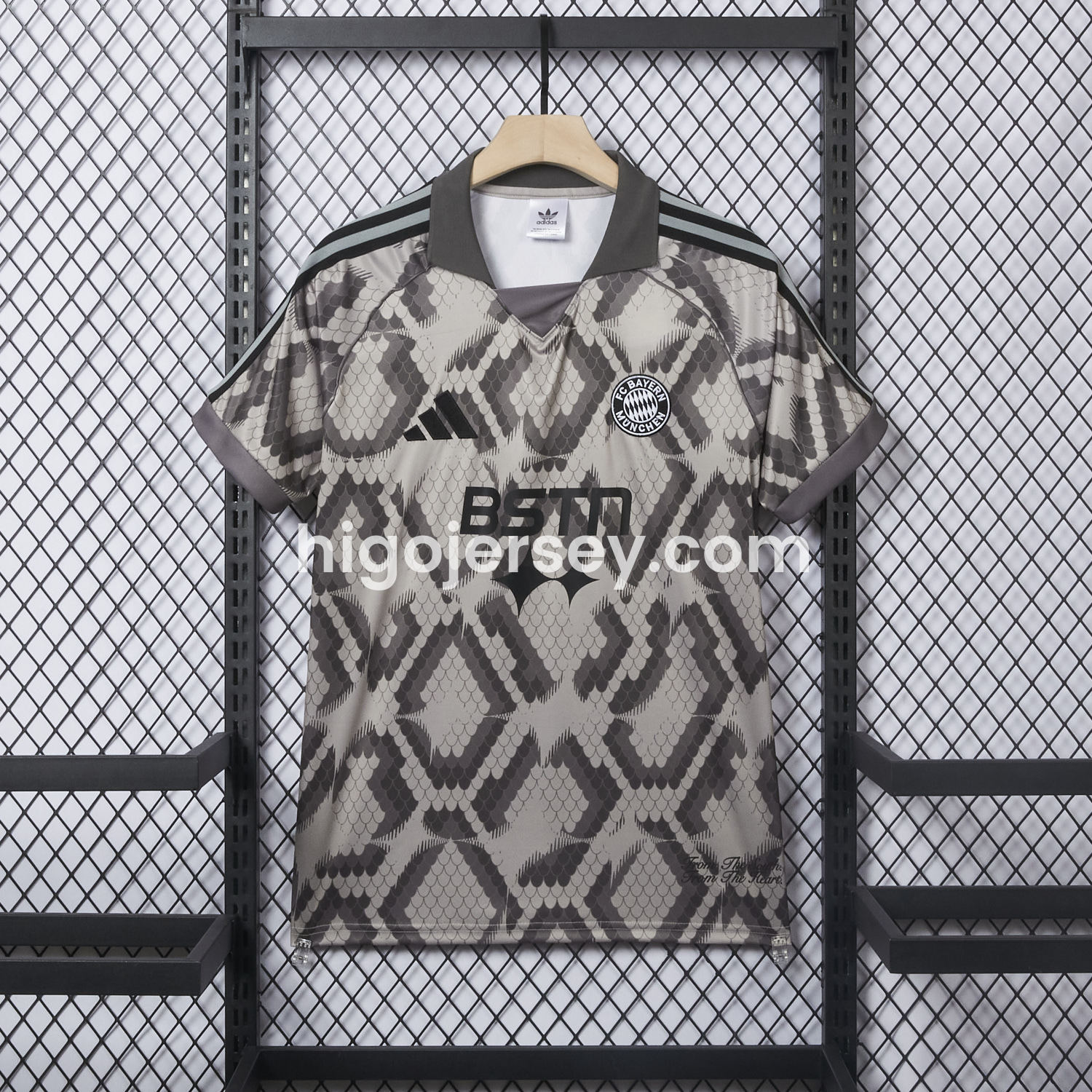 Higojerseys-Bayern Munich x BSTN 25-26 Brown Special Edition Jersey - Fans Version