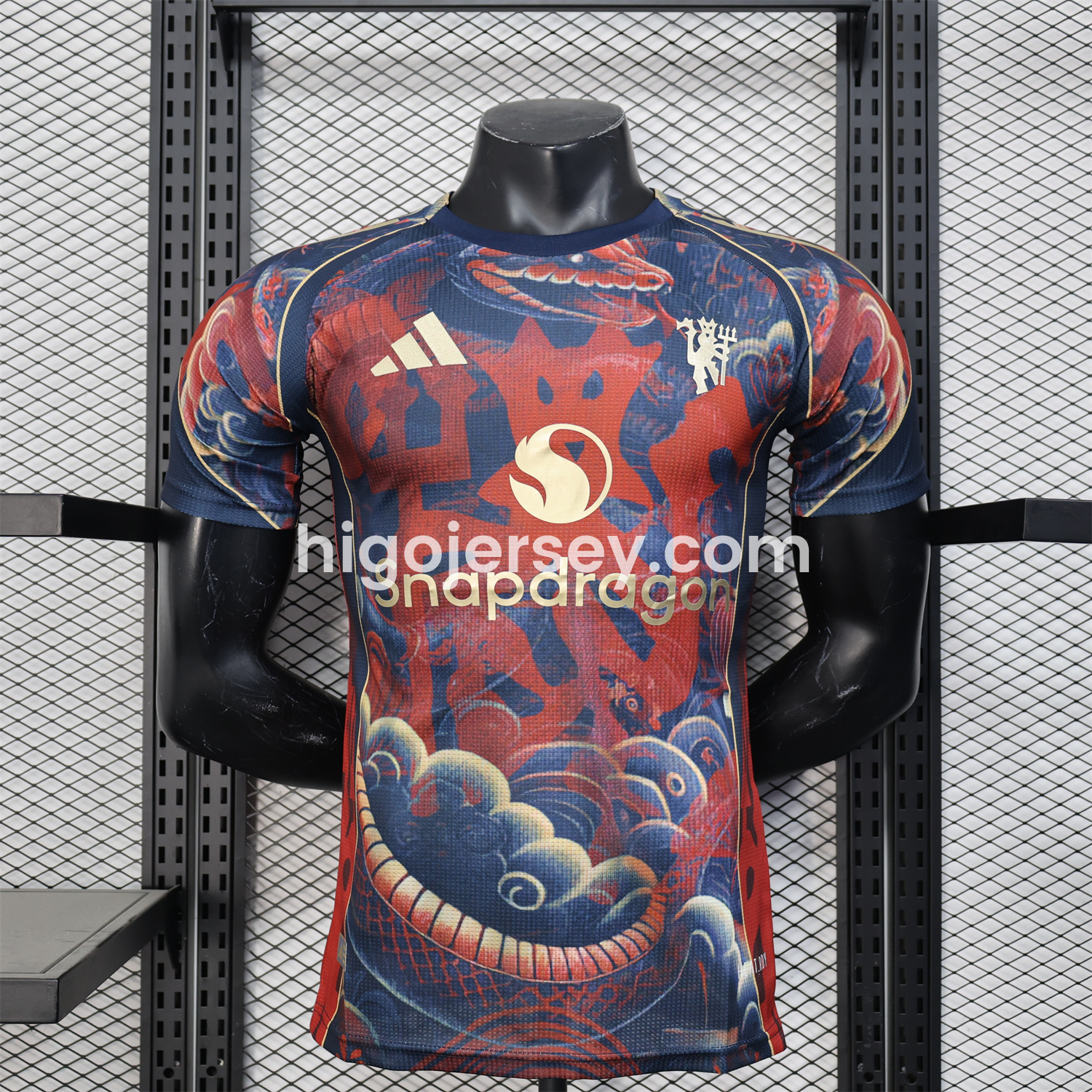Higojerseys-Manchester United 24-25 Red Devil Special Edition Jersey - Player Version