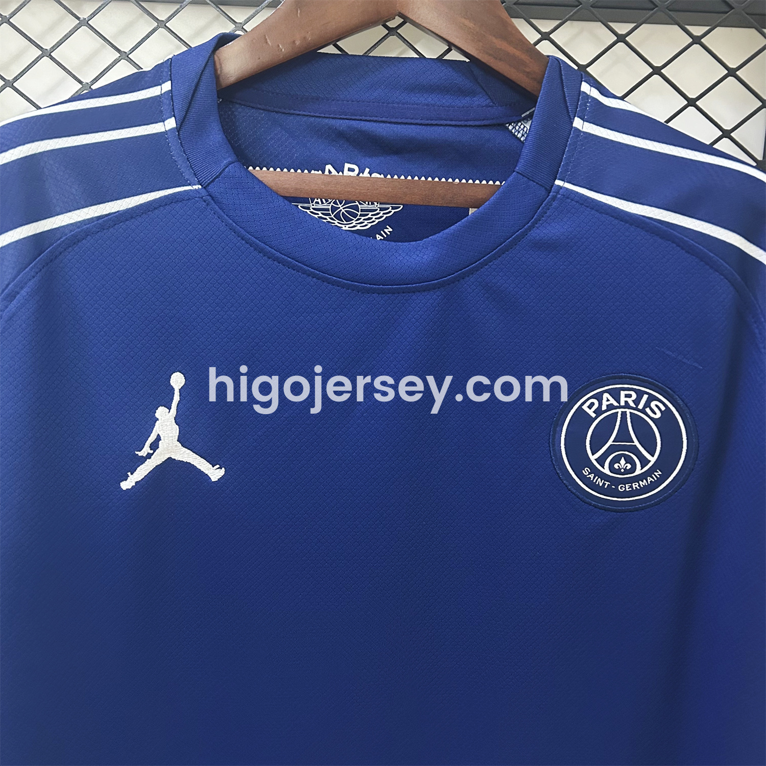 Higojerseys-Paris Saint-Germain PSG 24-25 Fourth Unsponsored Long Sleeves Jersey - Fans Version