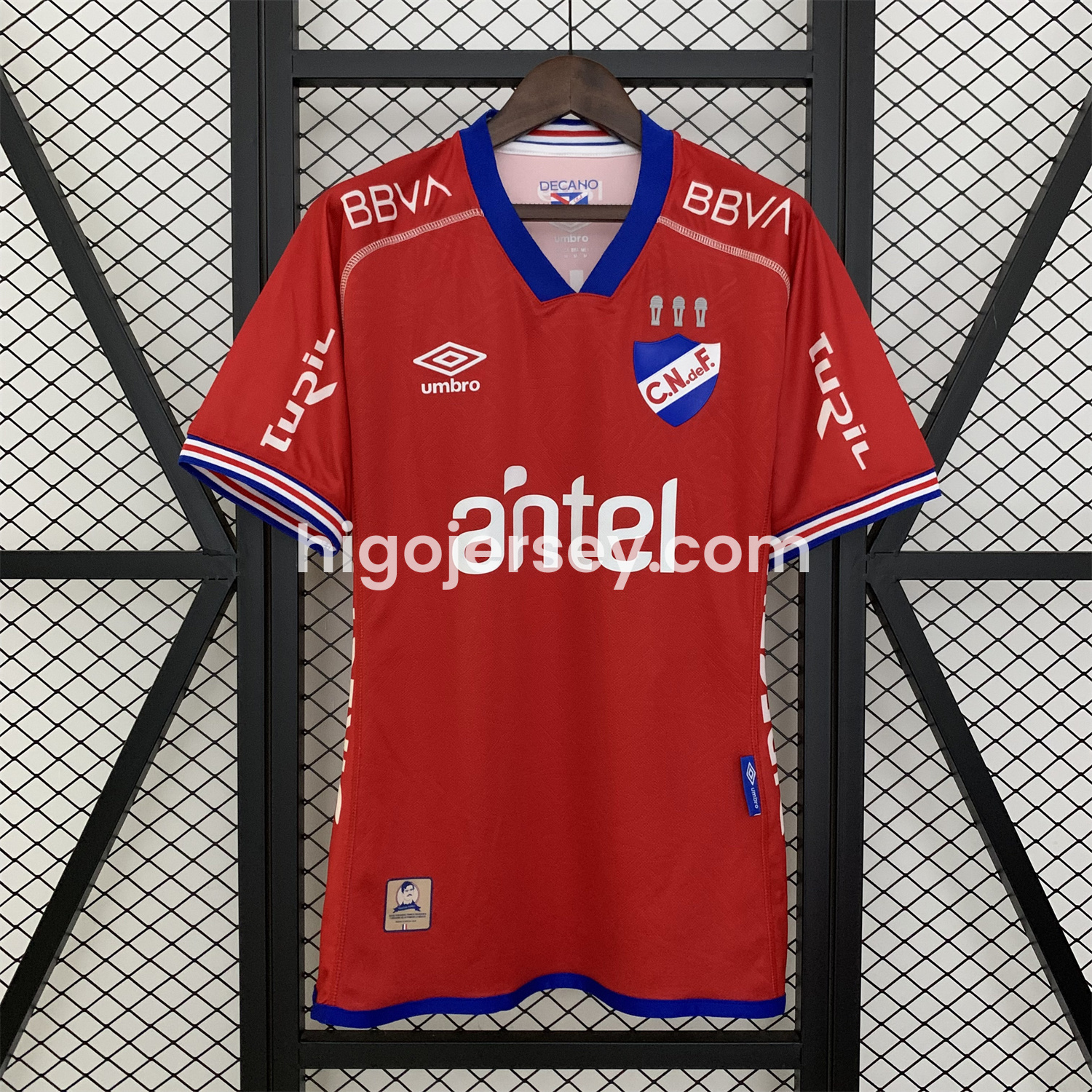 Higojerseys-Uruguay Nacional Club Nacional de Football 25-26 Away Jersey - Fans Version