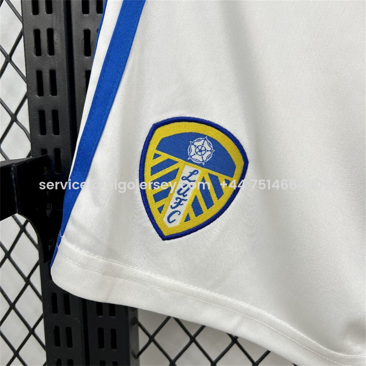 Higojerseys-Leeds United 25-26 Home White Shorts - Fans Version
