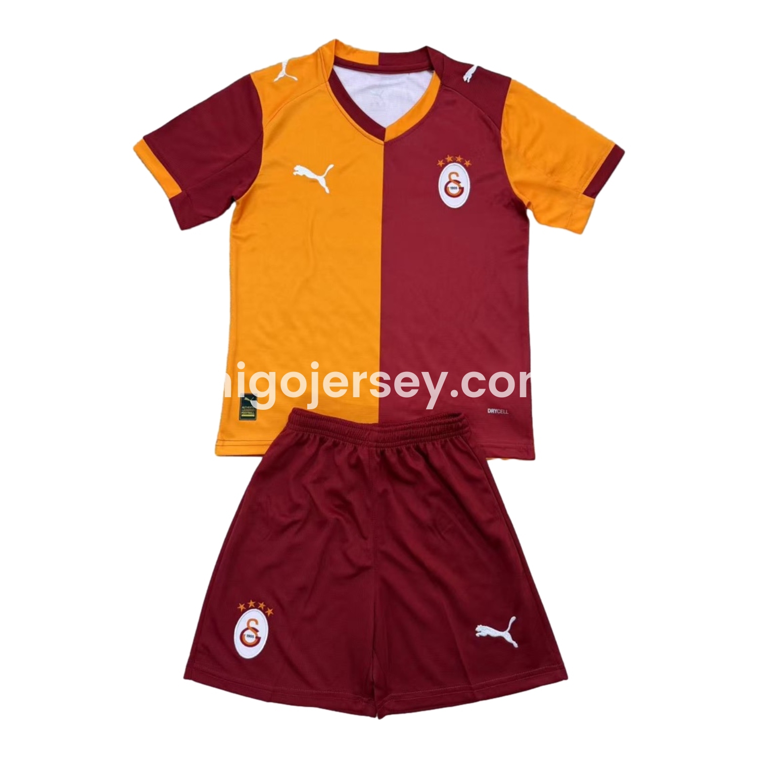 Higojerseys-Galatasaray 25-26 Home Unsponsored Men's Adult Jersey Set - Fans Version