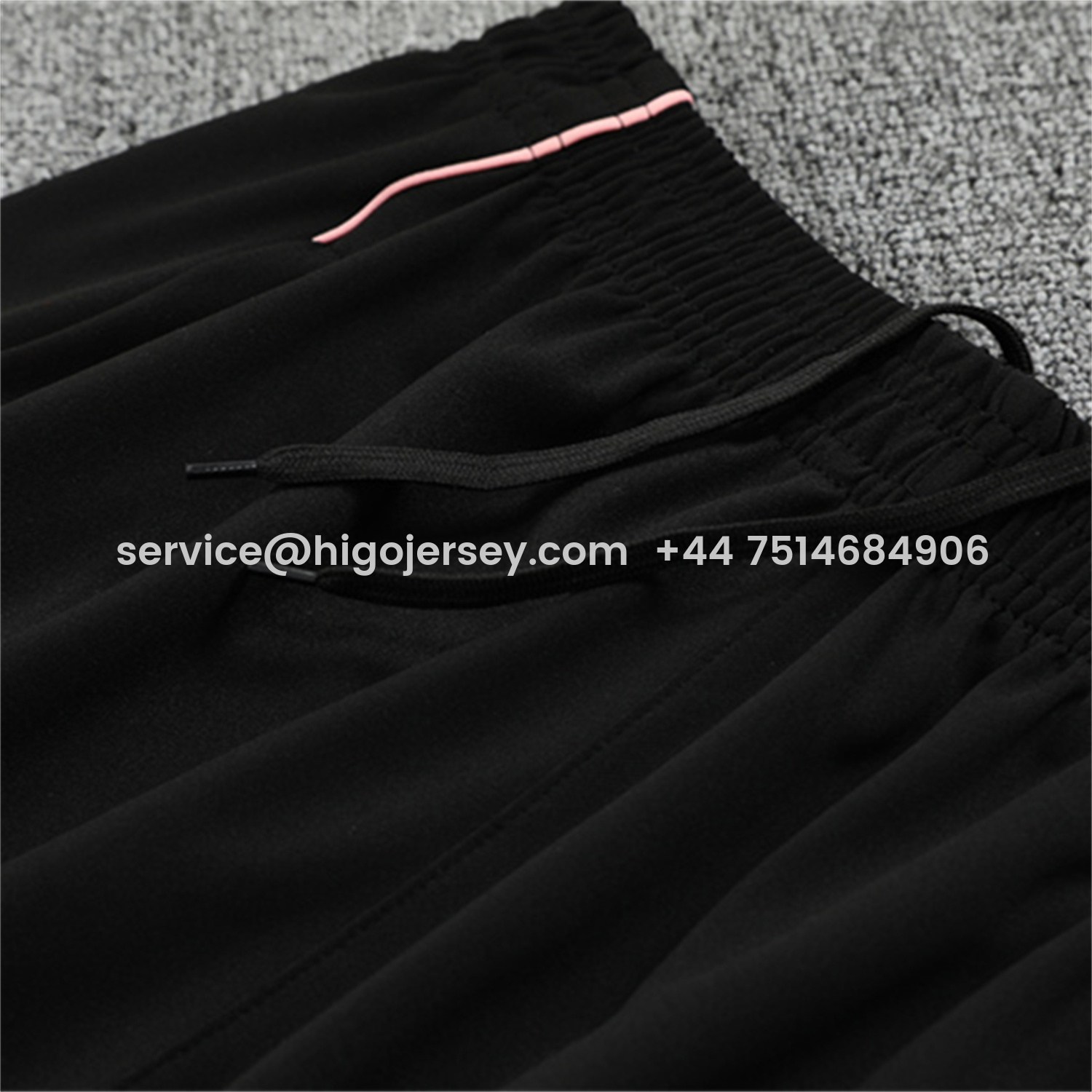 Higojerseys-Juventus 25-26 Kids Long Sleeve Training Set - Black Top and Black Pants