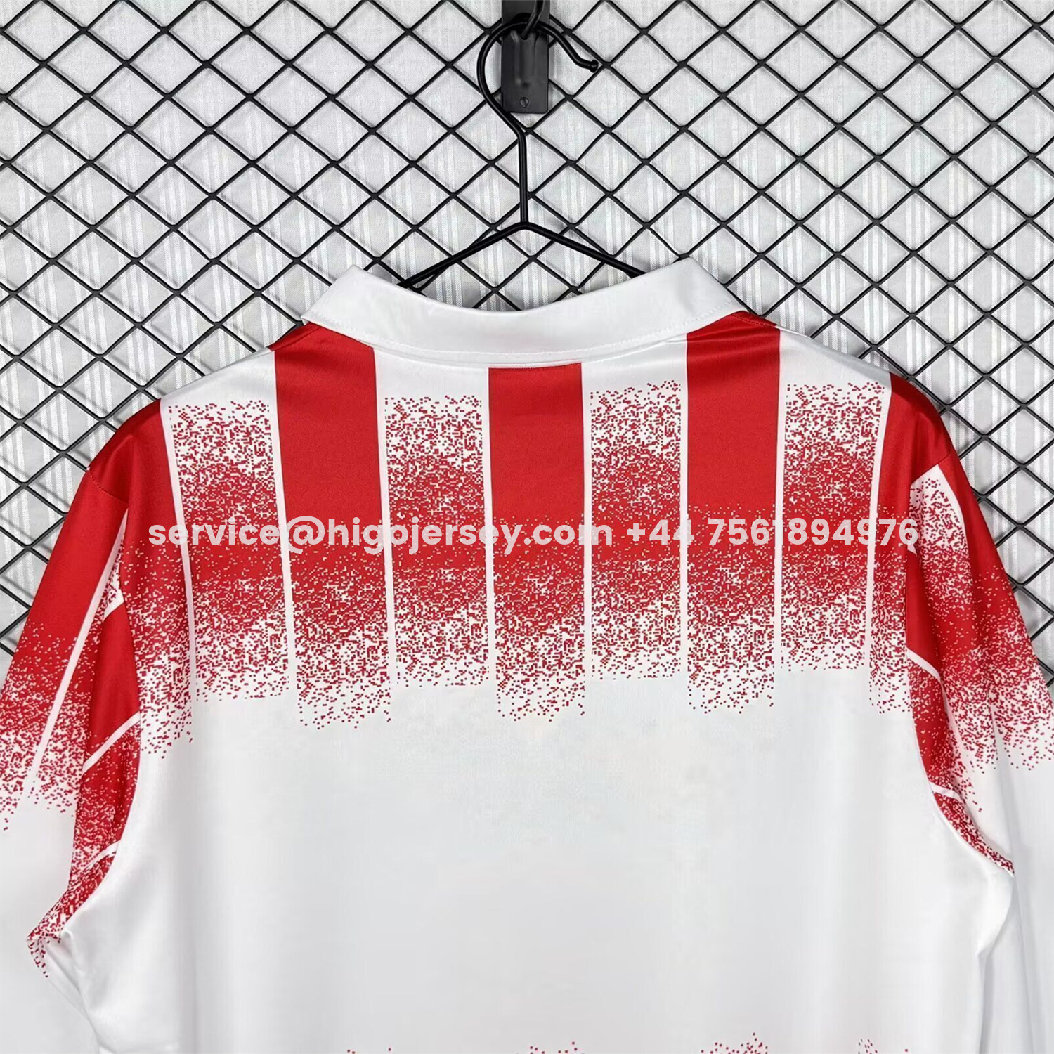 Higojerseys-Retro AS Cannes 1991-92 Home Long Sleeves Jersey