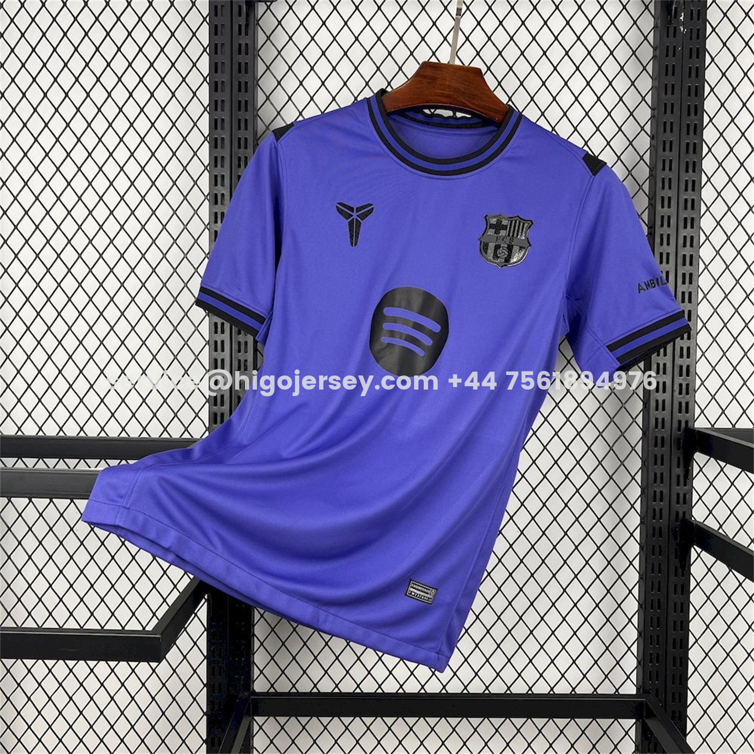 Higojerseys-Barcelona 25-26 KB Purple Special Jersey - Fans Version