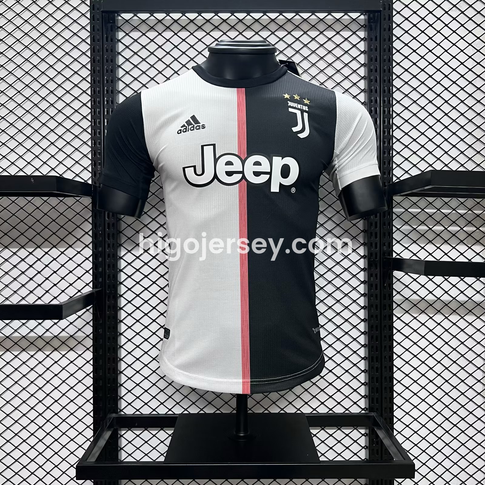 Higojerseys-Retro Juventus 2019-20 Home Stadium Jersey - Player Version