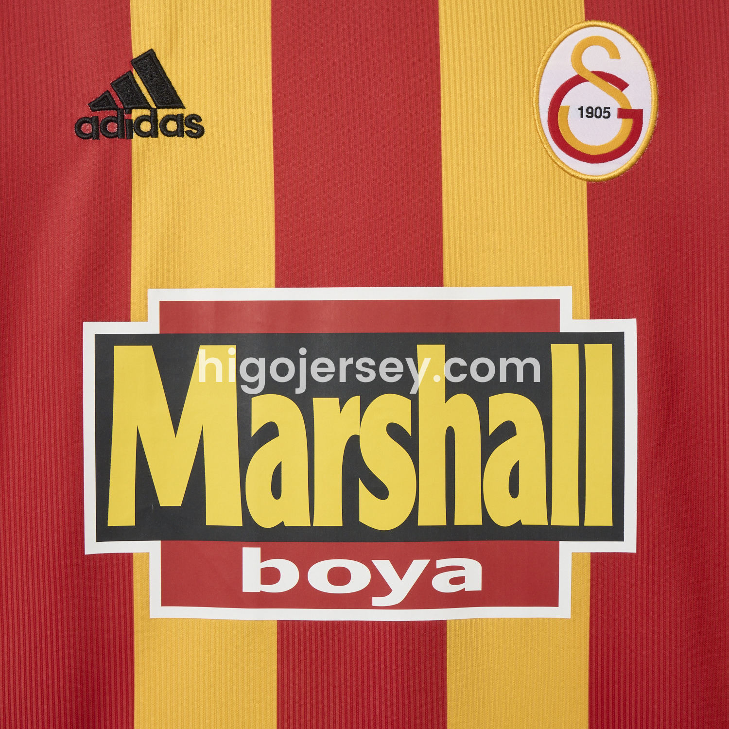 Higojerseys-Retro Galatasaray 1999-00 Home Long Sleeves Jersey