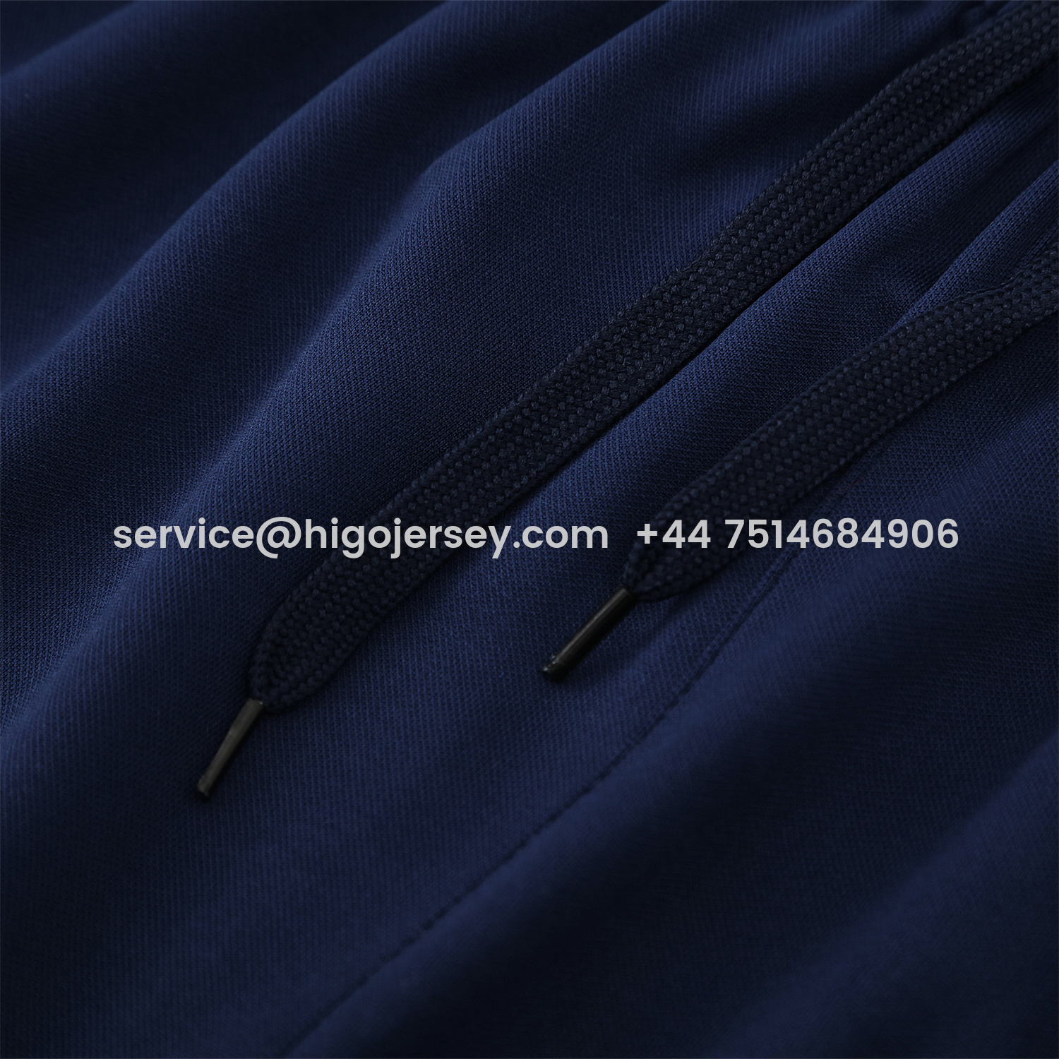 Higojerseys-Atletico Madrid Short-Sleeve Training Set - Red White Top & Blue Shorts