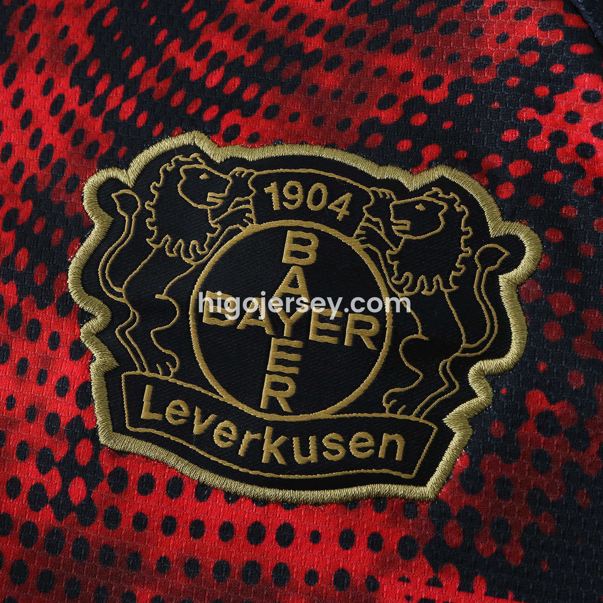 Higojerseys-Bayer 04 Leverkusen 24-25 Red Concept Version Jersey - Fans Version