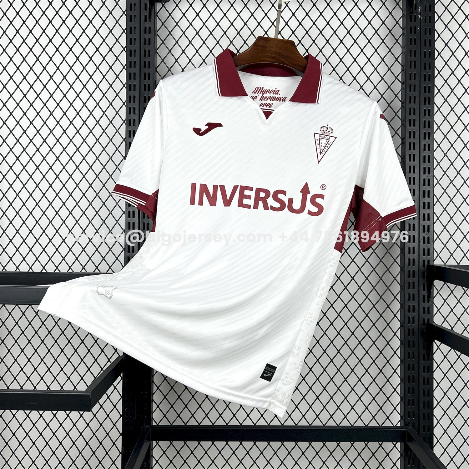 Higojerseys-Real Murcia 25-26 Away Jersey - Fans Version