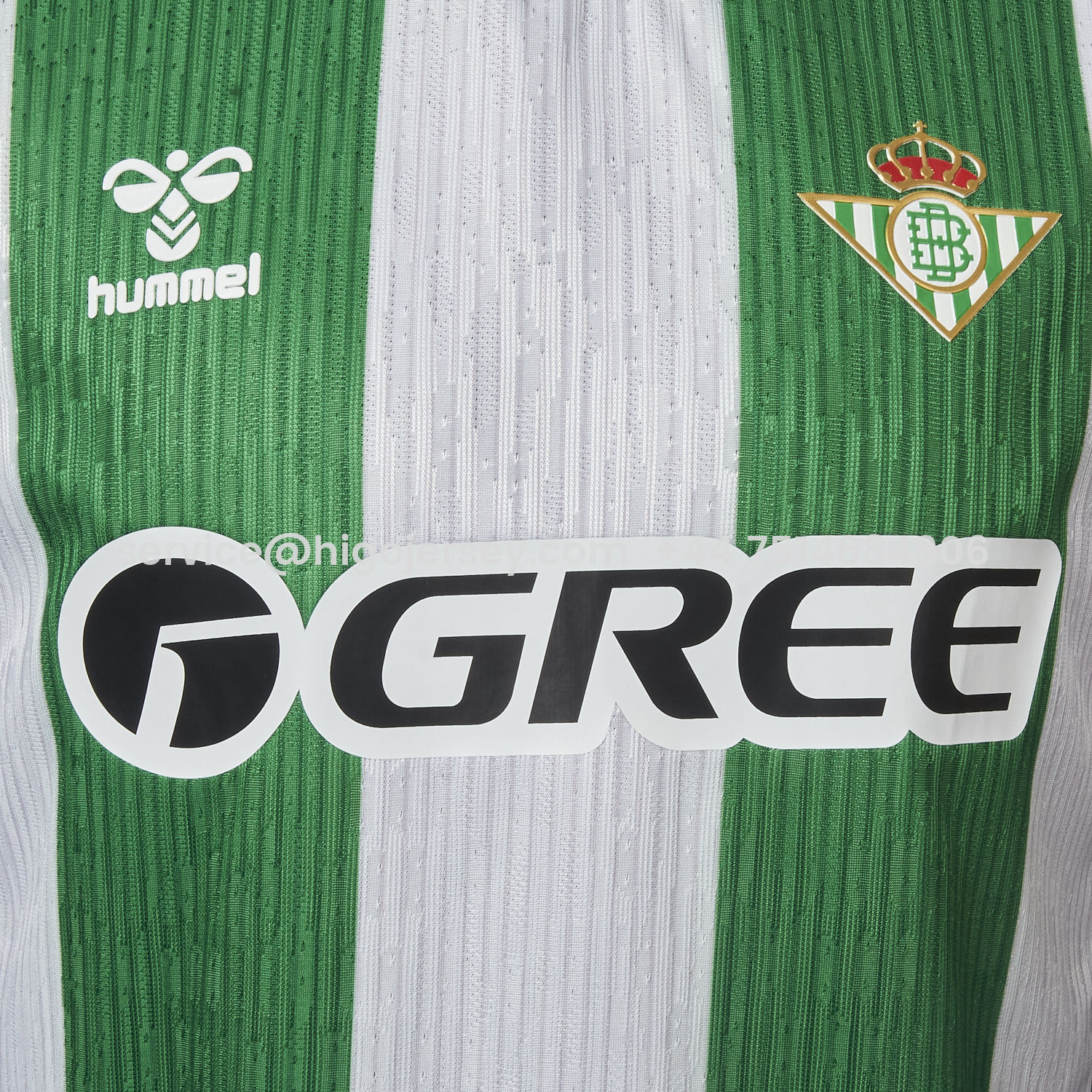 Higojerseys-Real Betis 25-26 Home Stripes Jersey - Player Version