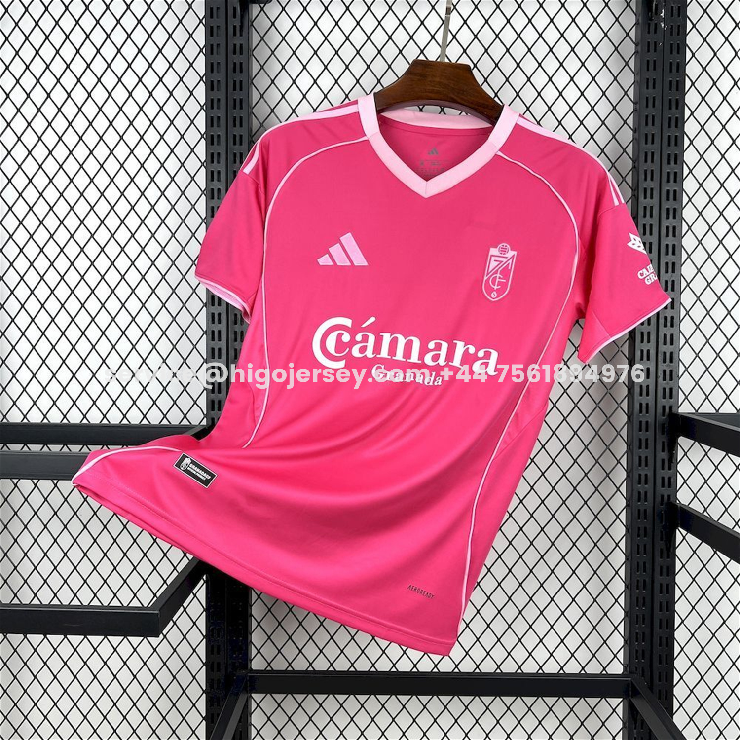 Higojerseys-Granada CF 25-26 Fourth Pink Jersey - Fans Version