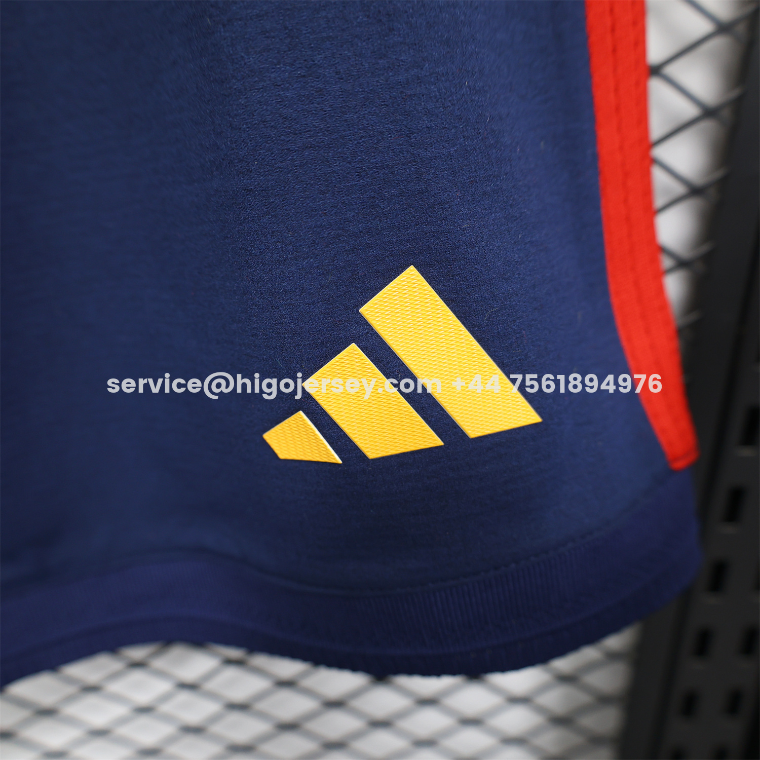 Higojerseys-Spain 2026 Home Dark Blue Shorts - Player Version