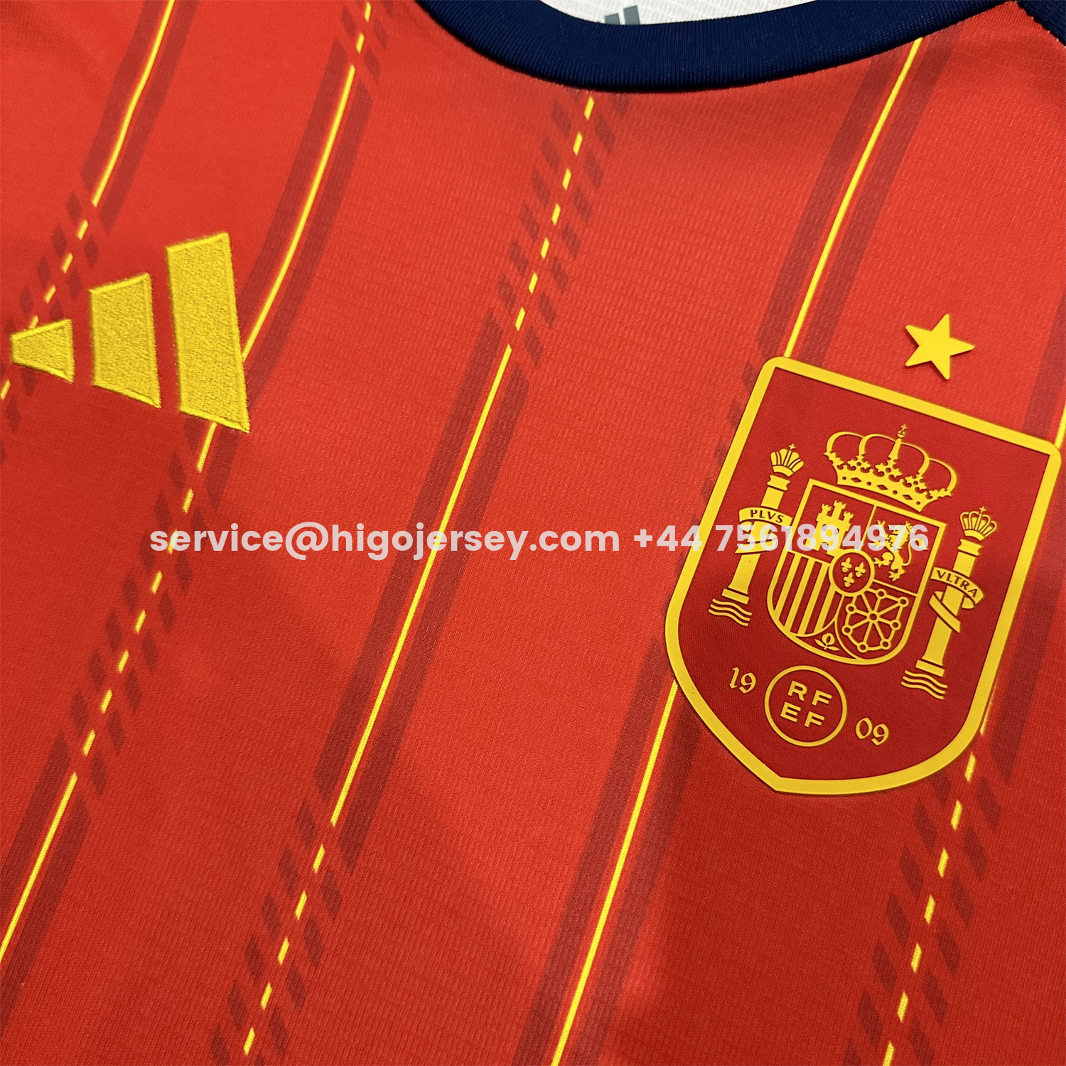 Higojerseys-Spain 2026 Home Red Jersey - Fans Version