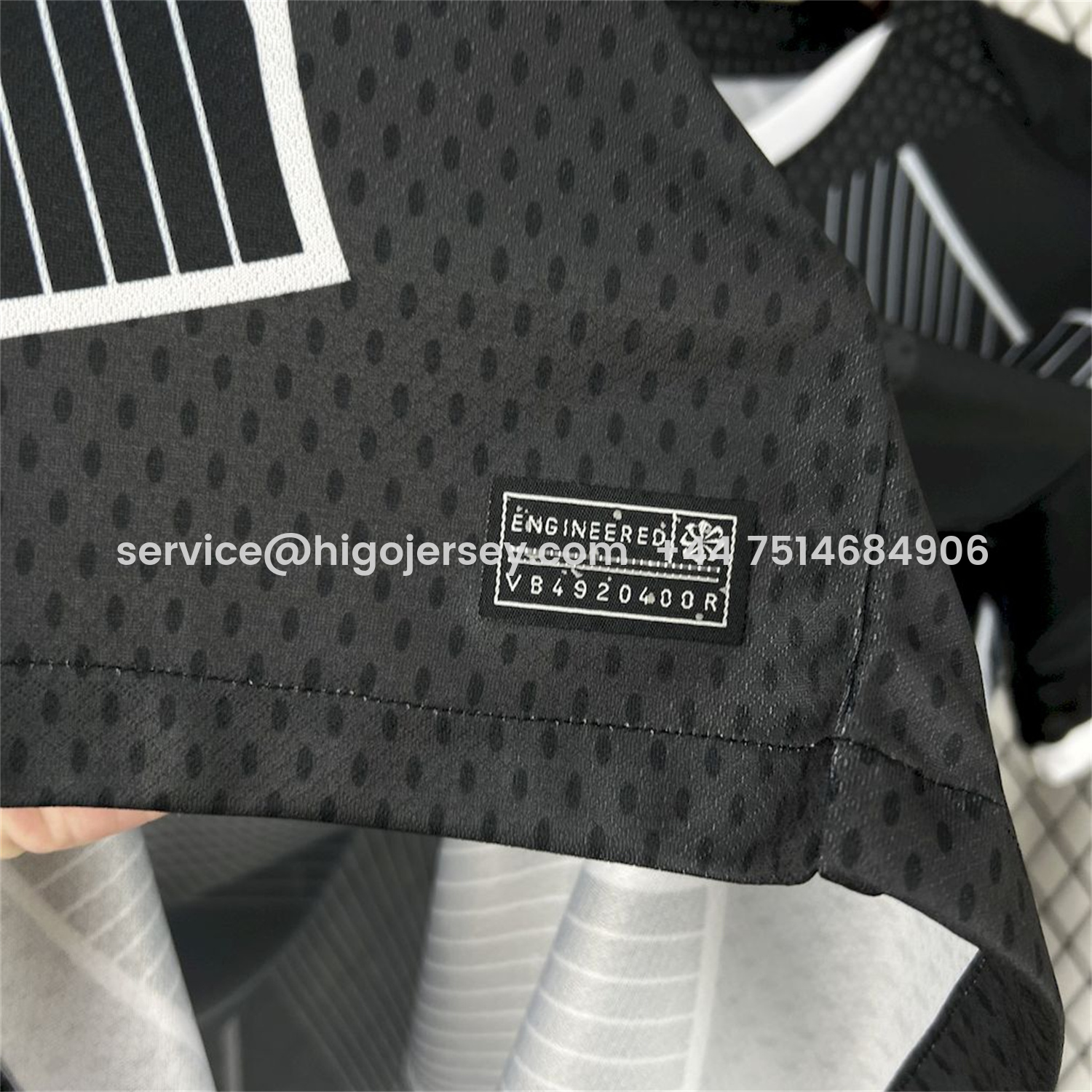 Higojerseys-Barcelona 25-26 T90 White Lines Black Jersey - Fans Version