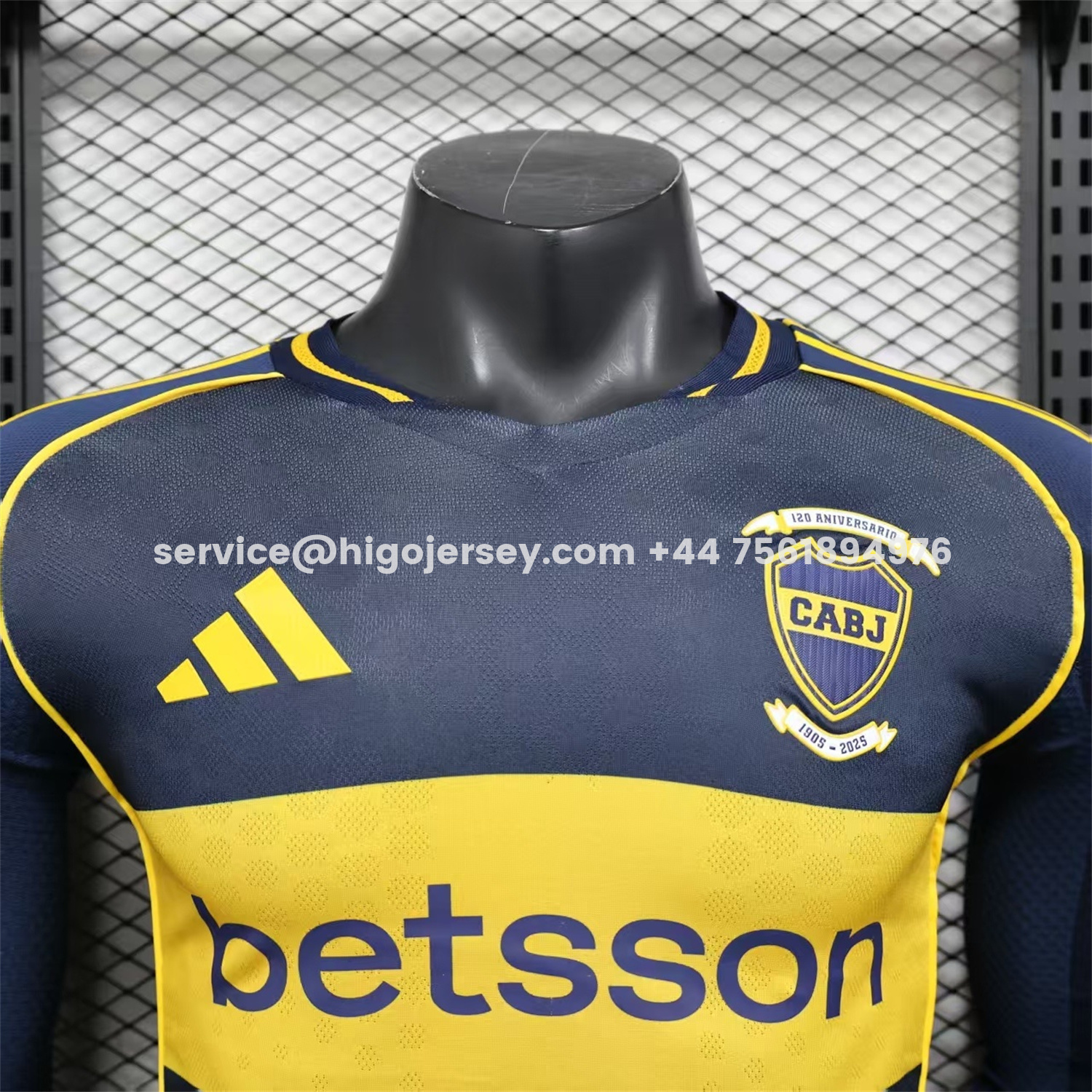 Higojerseys-Boca Juniors 25-26 Home Long Sleeves Jersey - Player Version