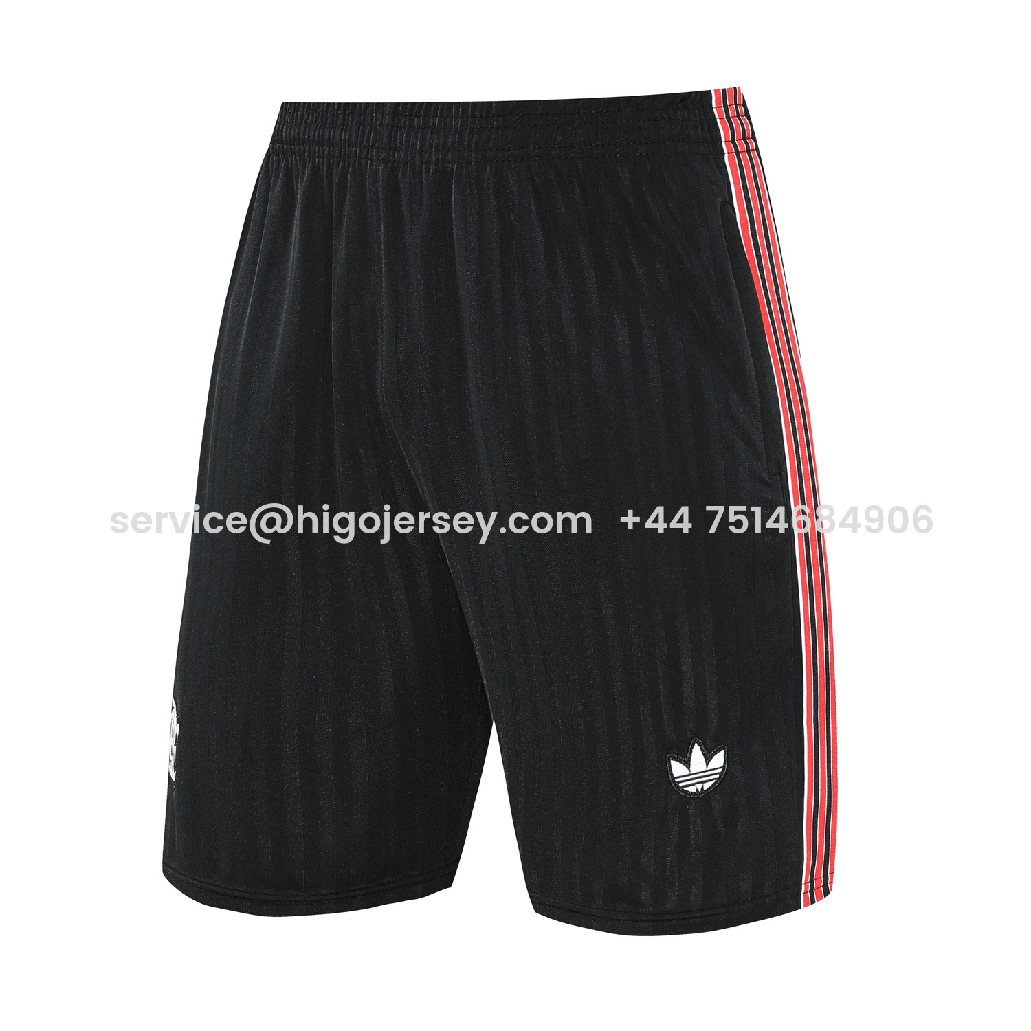 Higojerseys-Flamengo 25-26 Short-Sleeve Training Set - Red Top & Black Shorts