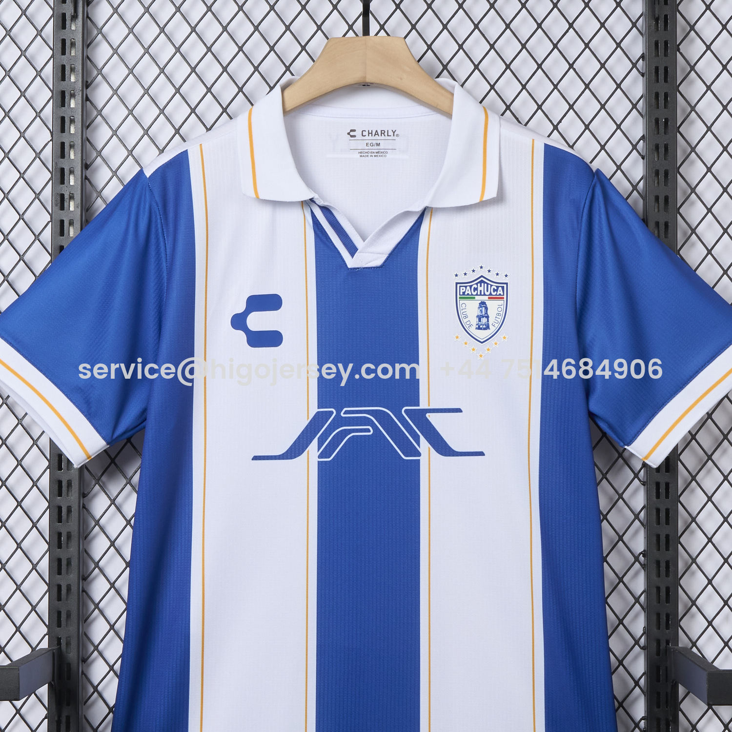 Higojerseys-Pachuca 25-26 Home Jersey - Fans Version